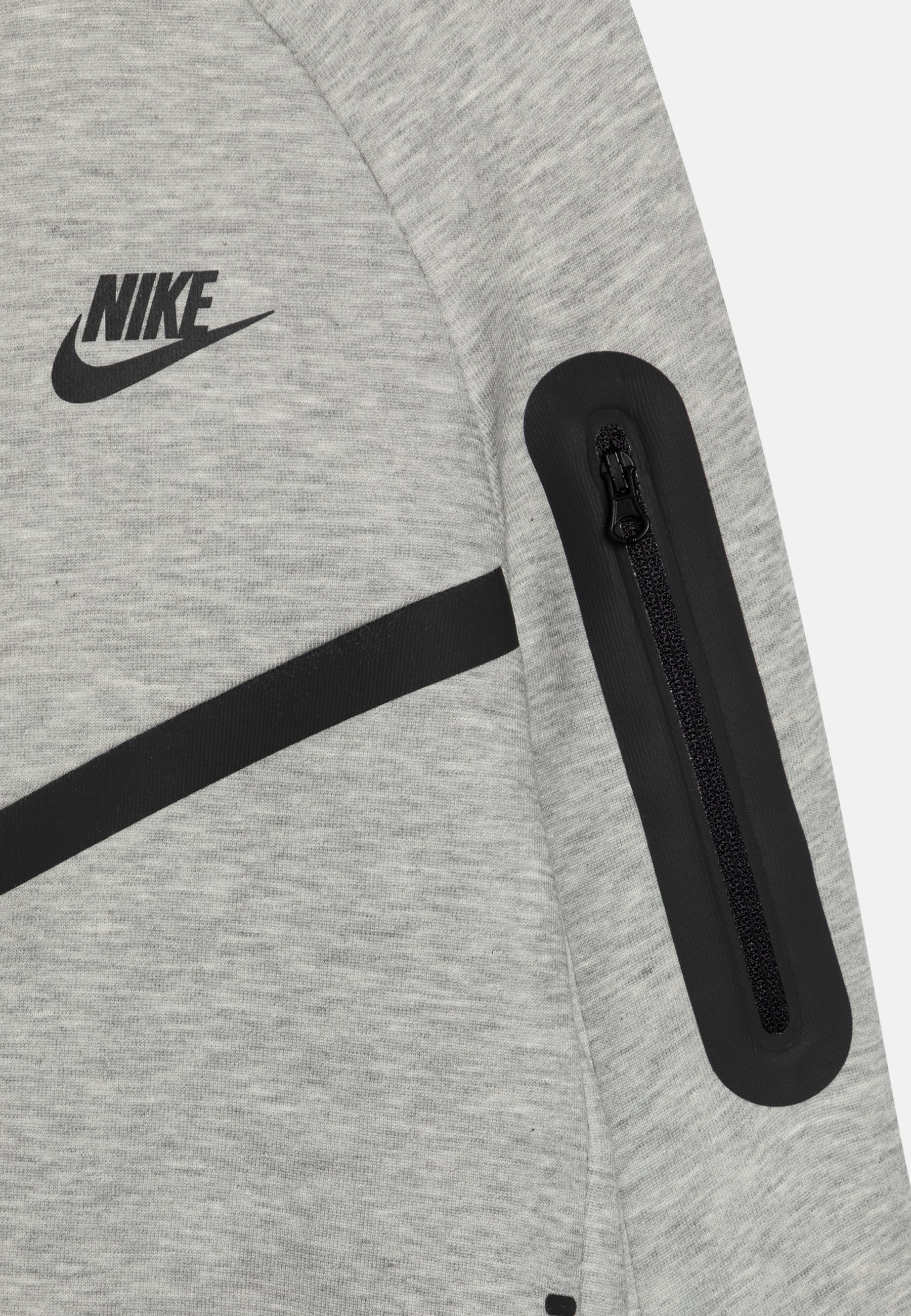 Zip-up sweatshirt - dark grey heather/black