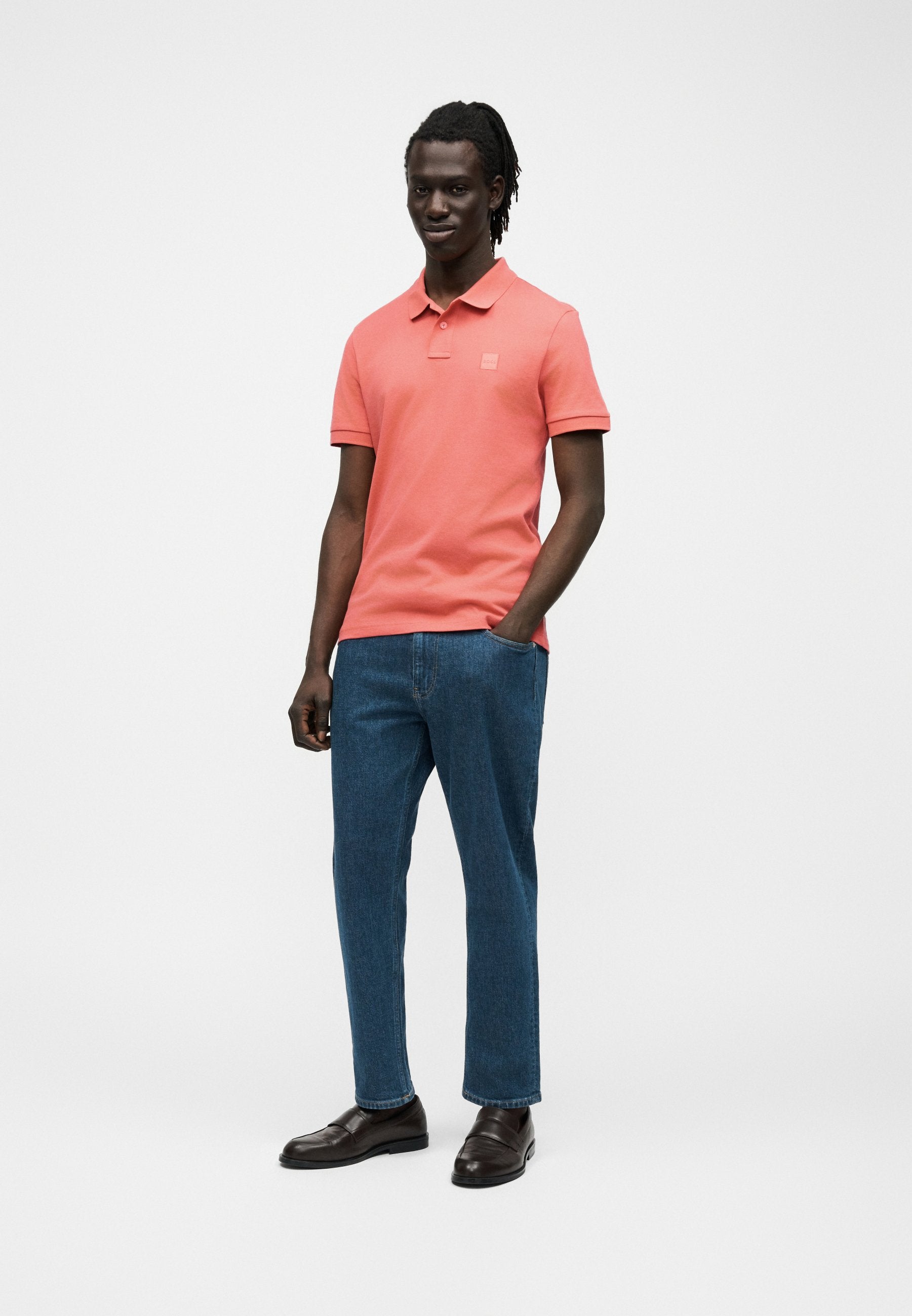 PASSENGER - Polo shirt - light pastel red