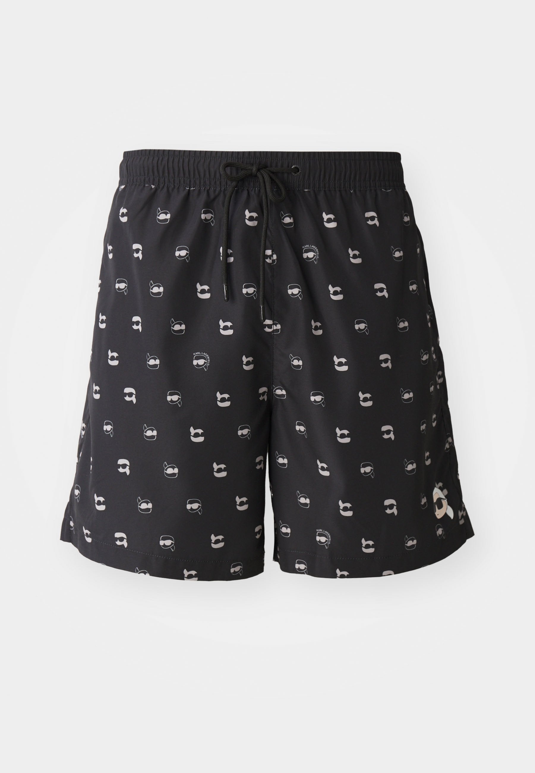 IKON DOT MED - Swimming shorts - black