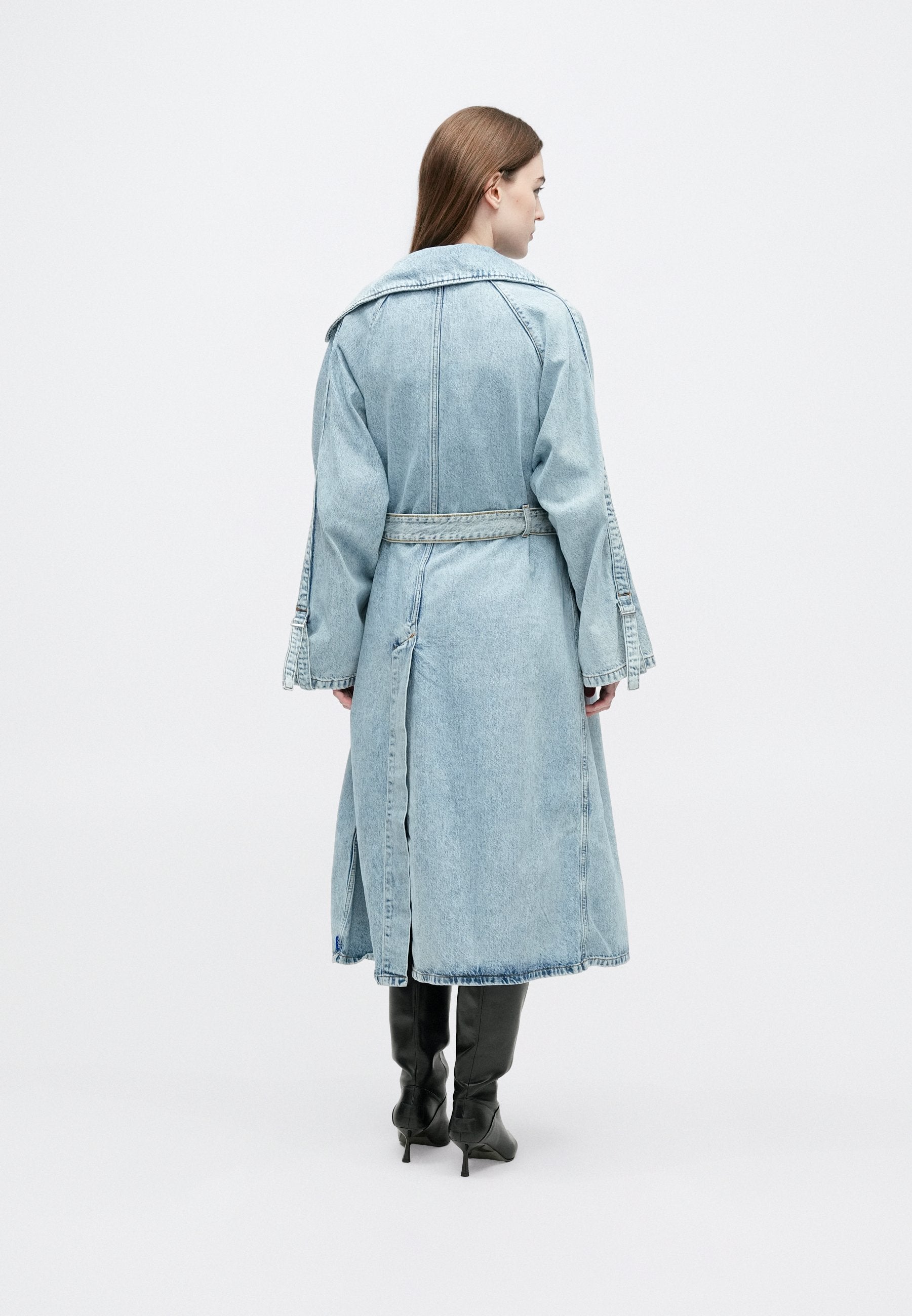 GARENA - Trenchcoat - turquoise/aqua