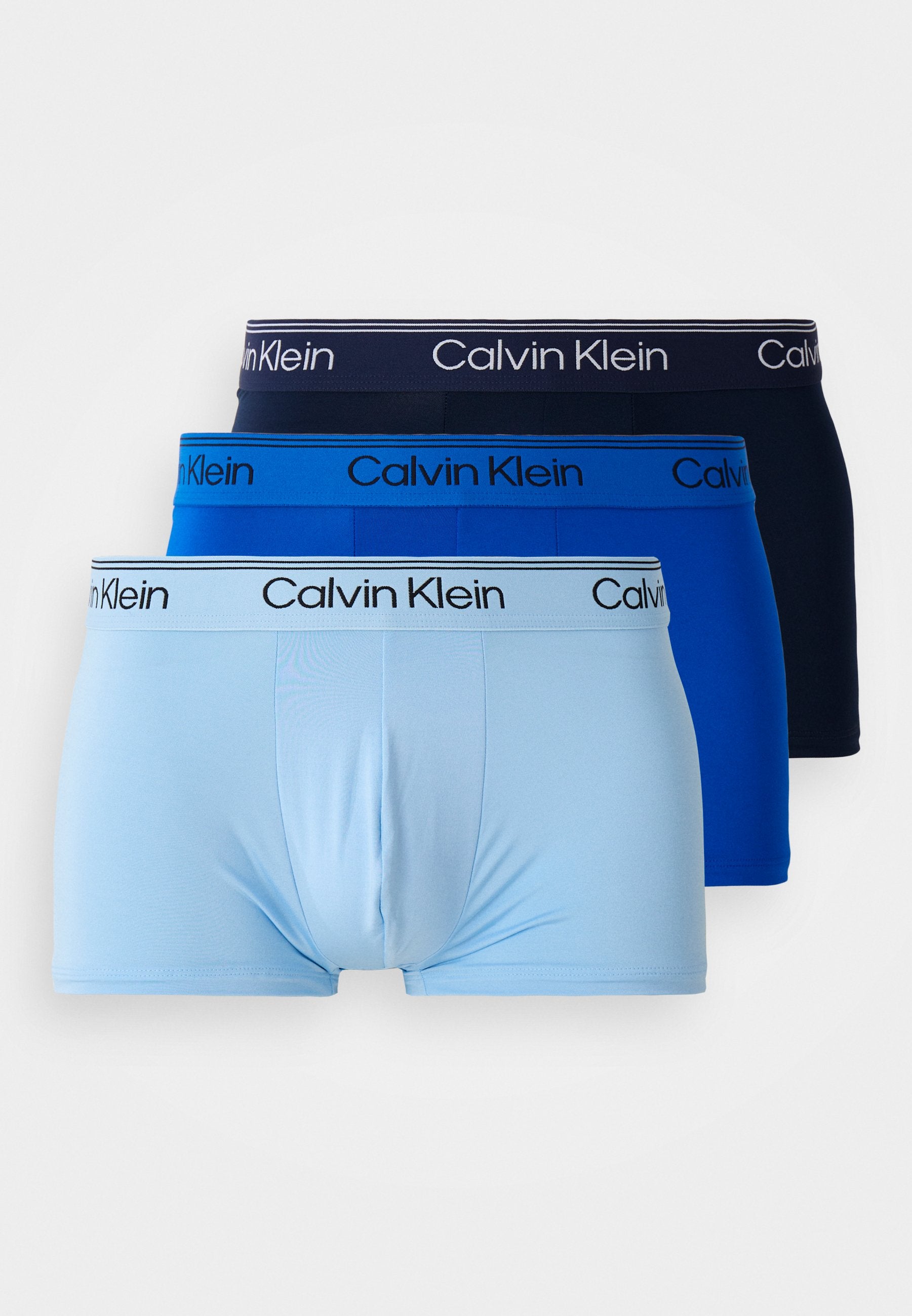LOW RISE TRUNK 3 PACK MICROFIBER STRETCH - Trunks - shoreline/royalty/blue bell