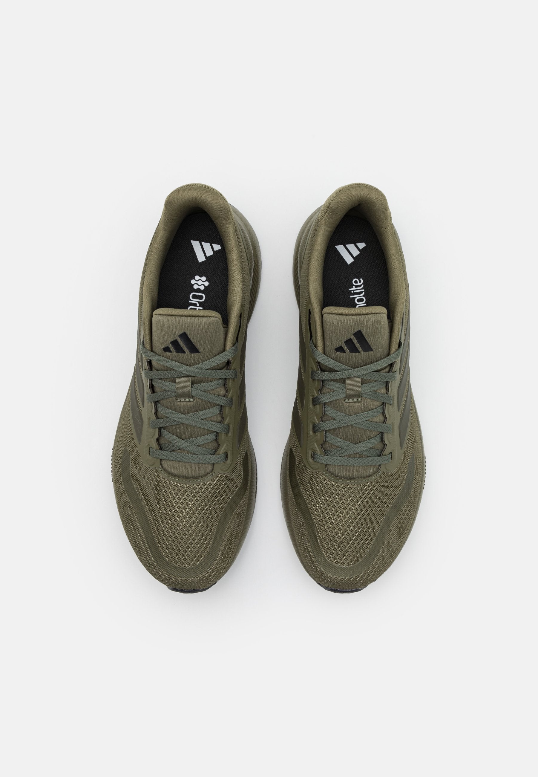RUNFALCON 5 - Road running shoes - olive strata/shadow olive/core black