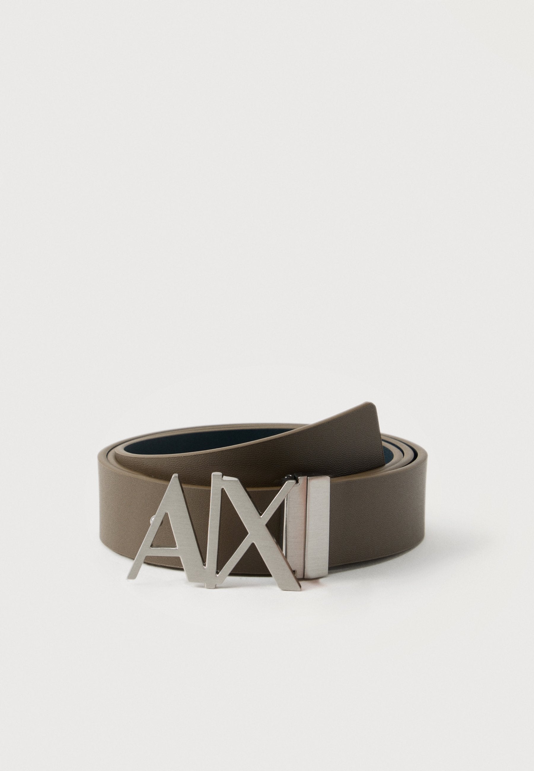 REVERSIBLE PLATE BELT UNISEX - Belt - major brown/navy
