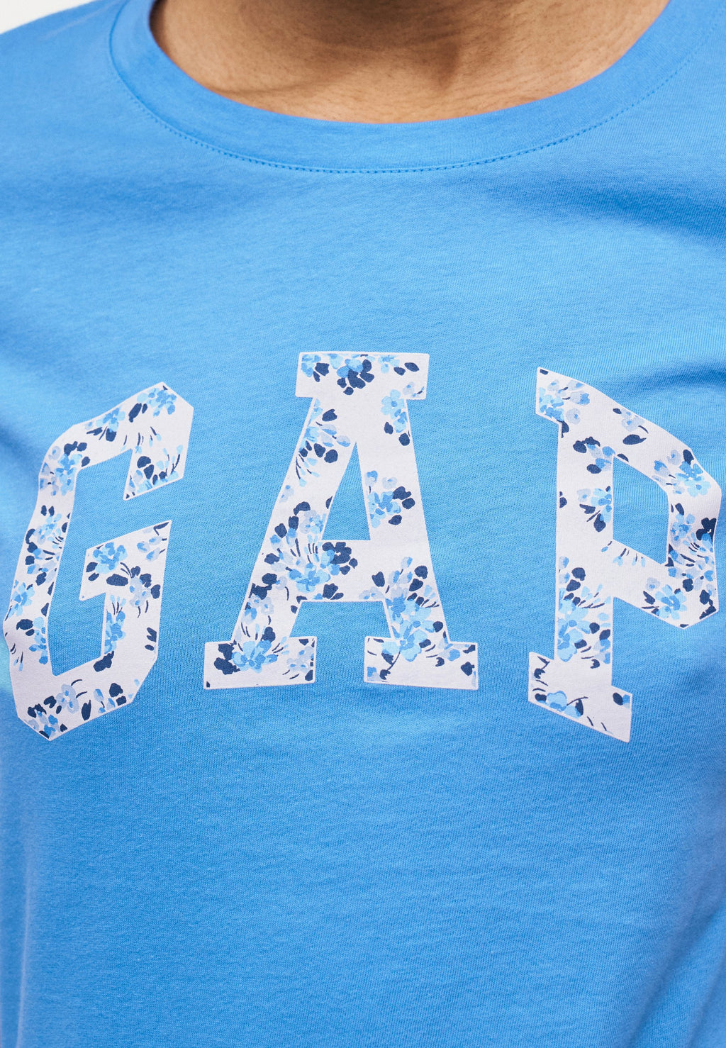 TEE - Print T-shirt - union blue