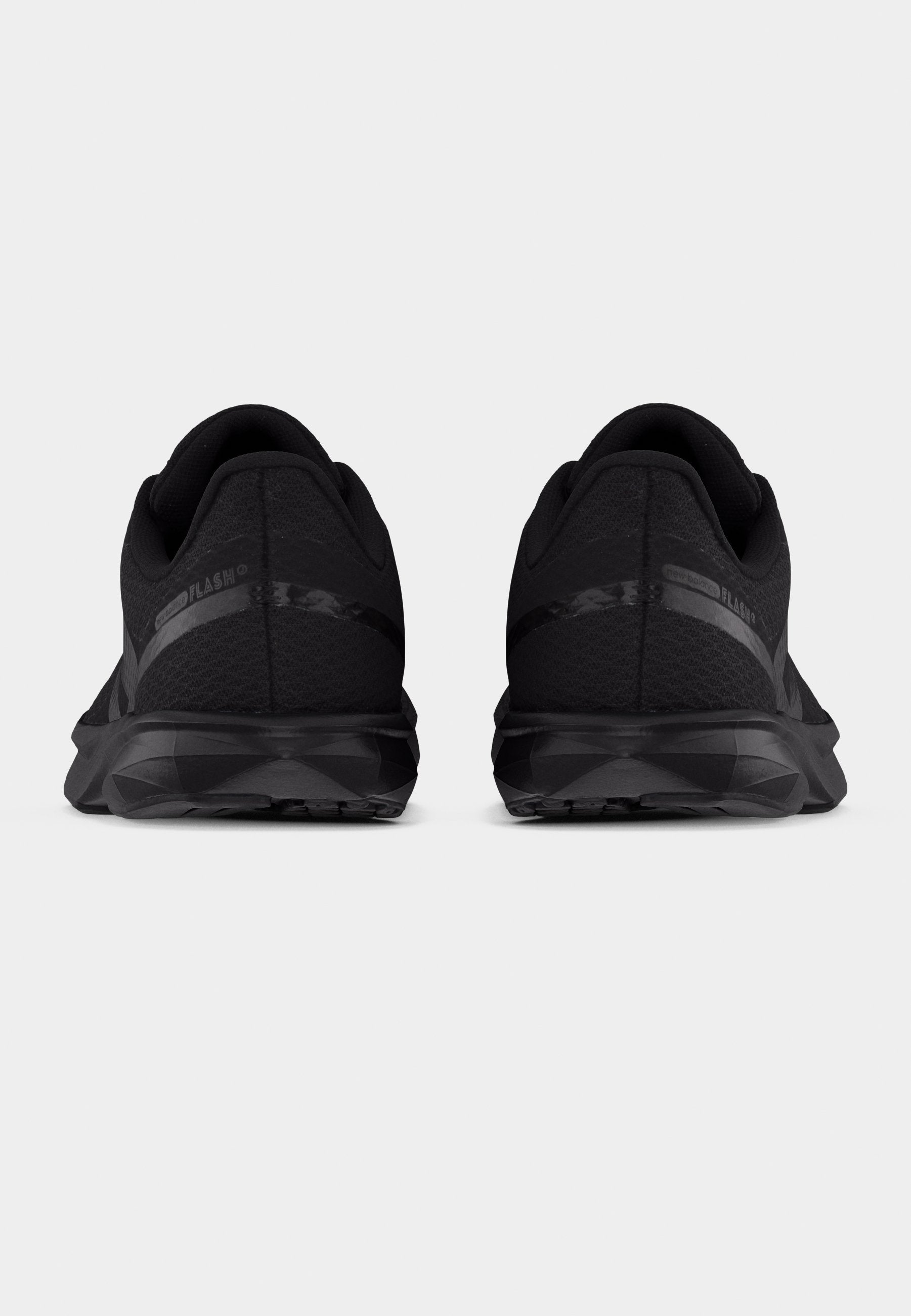 FLASH UNISEX - Road running shoes - black