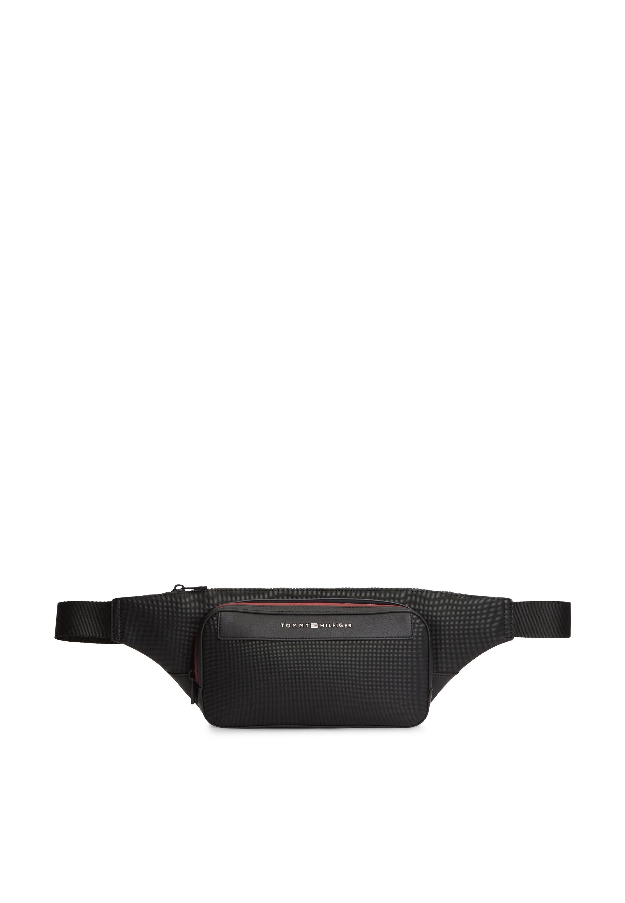 METAL LOGO BUM BAG - Bum bag - black