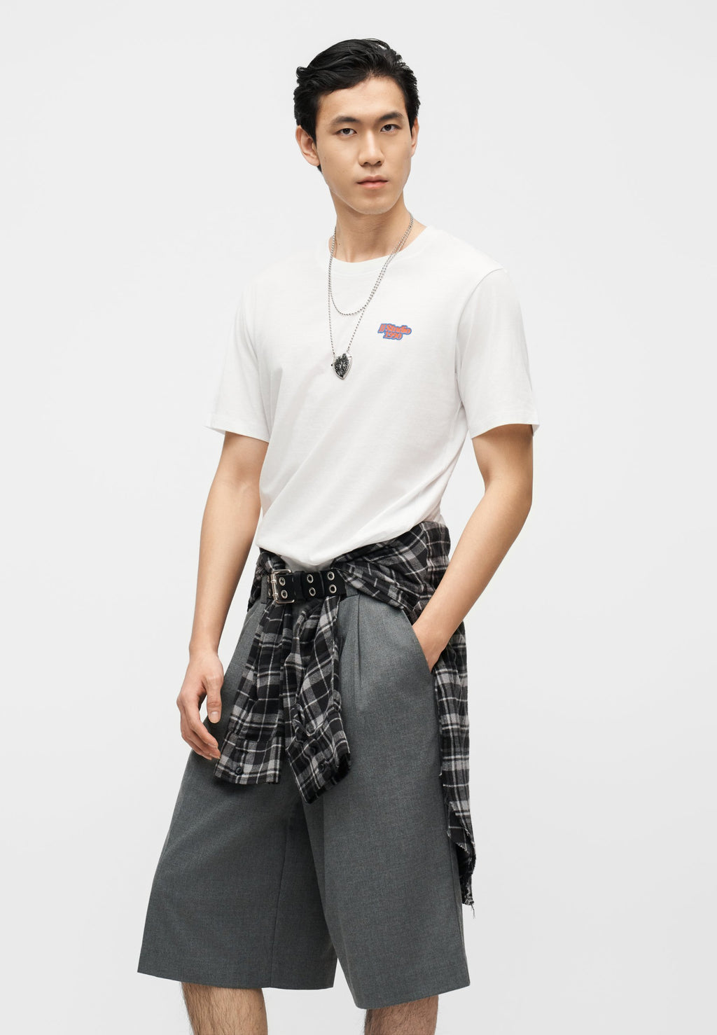 JJSEATTLE TEE CREW NECK - Basic T-shirt - bright white