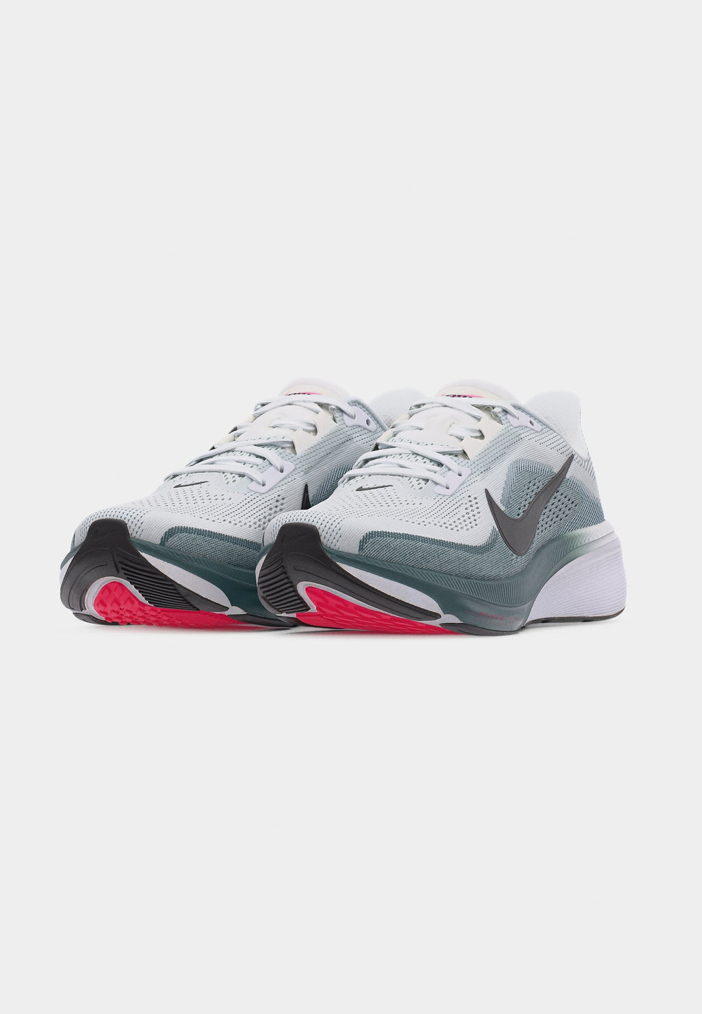 AIR ZOOM PEGASUS  - Road running shoes - white/black/mineral slate/hyper pink