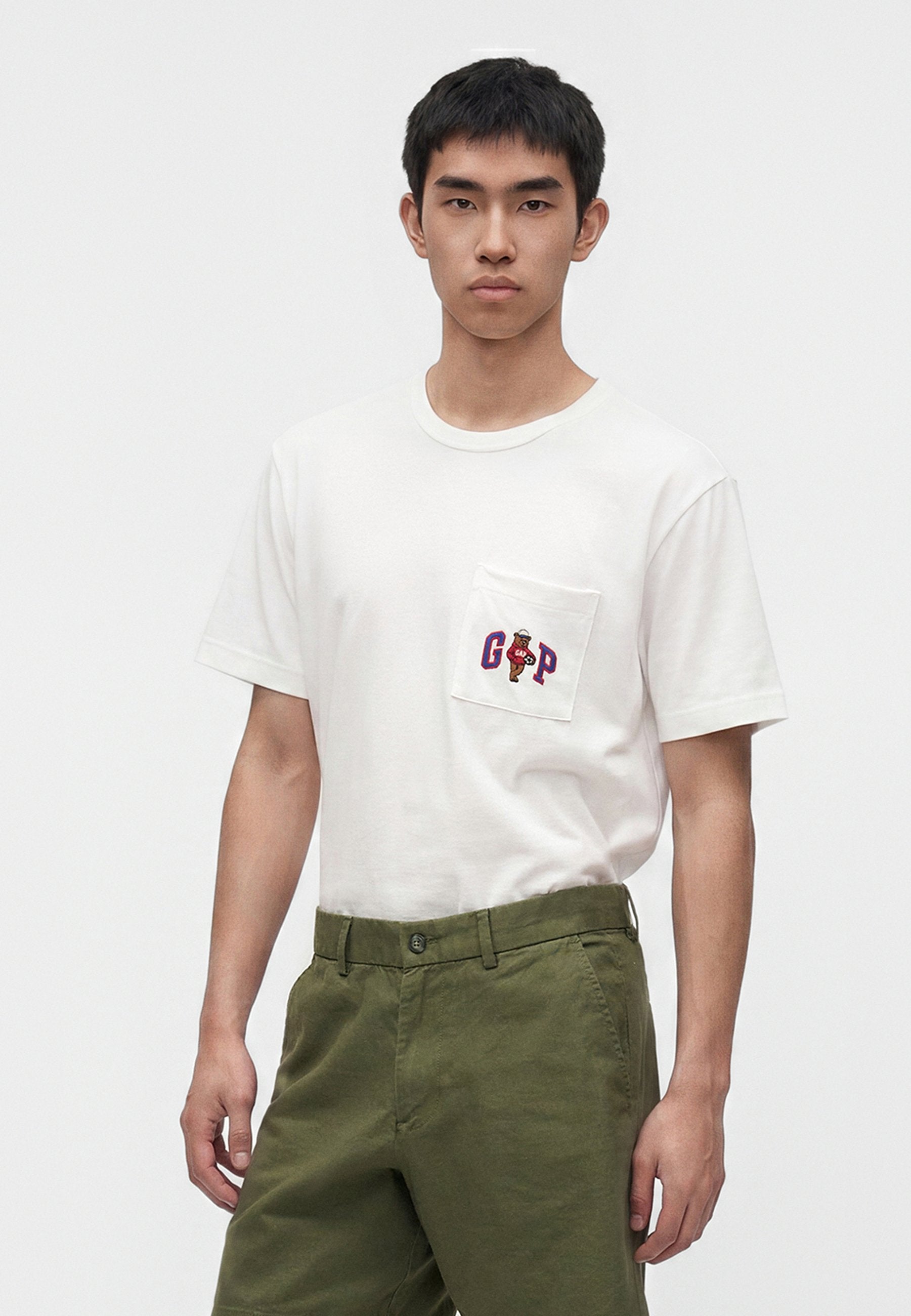 Shorts - tweed green