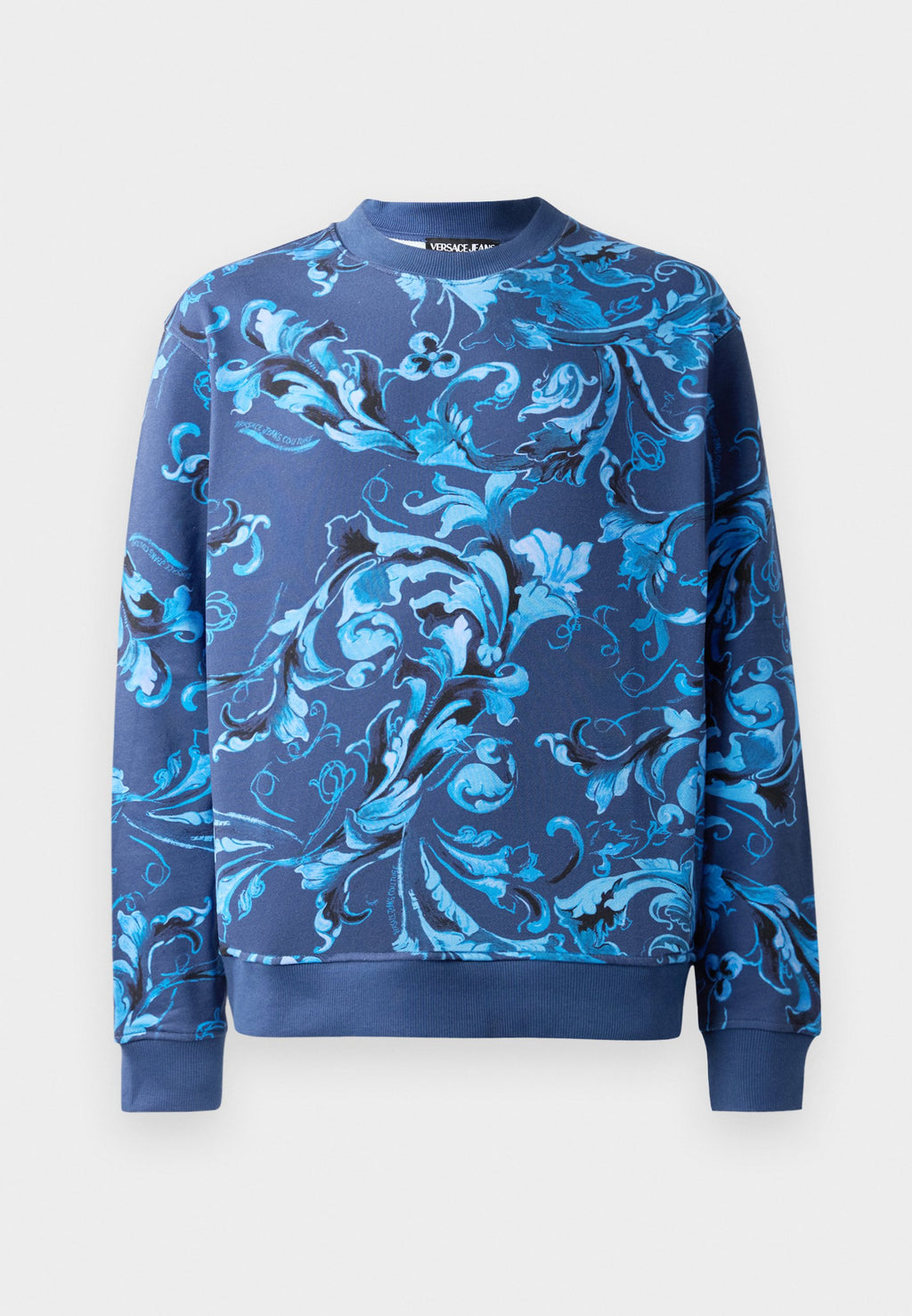 PRINT - Sweatshirt - navy