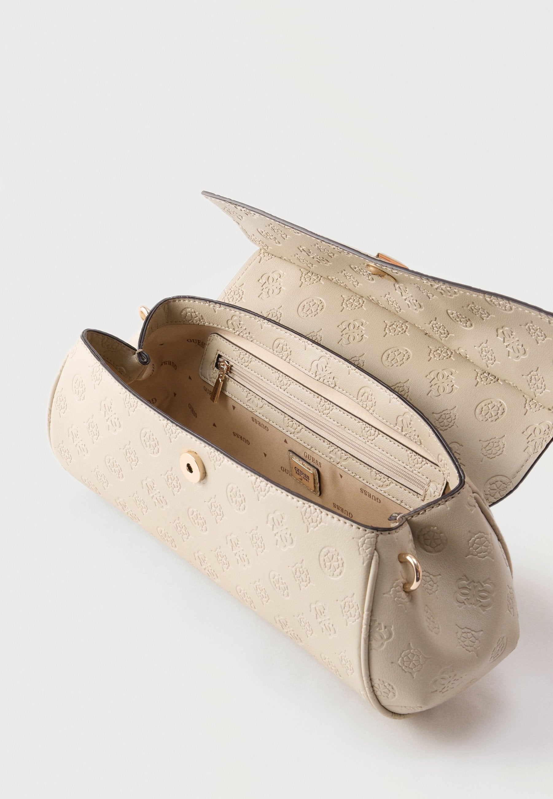 DIANA TOP HANDLE FLAP - Handbag - light taupe