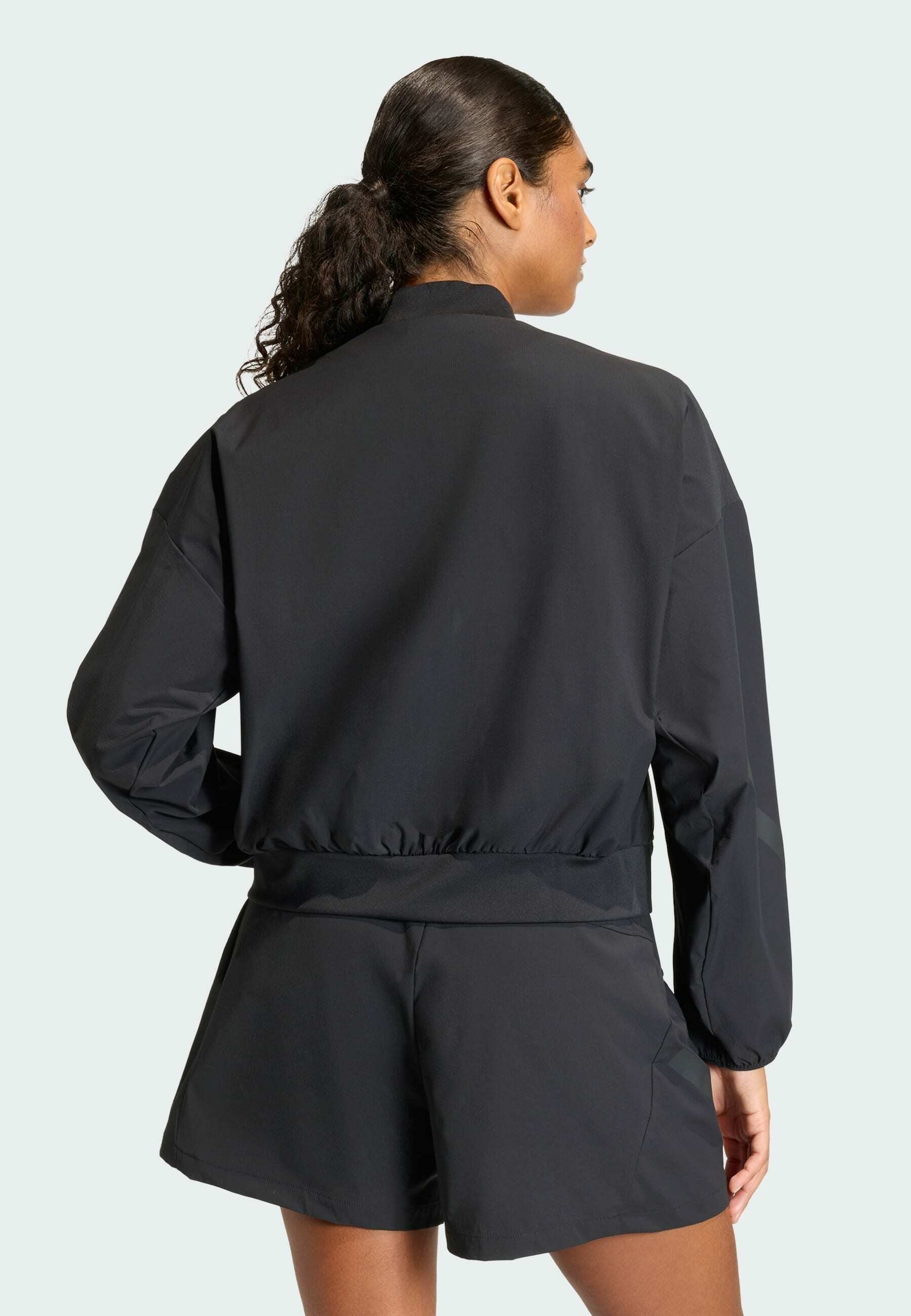 ADIDAS Z.N.E. WOVEN BOMBER - Training jacket - black