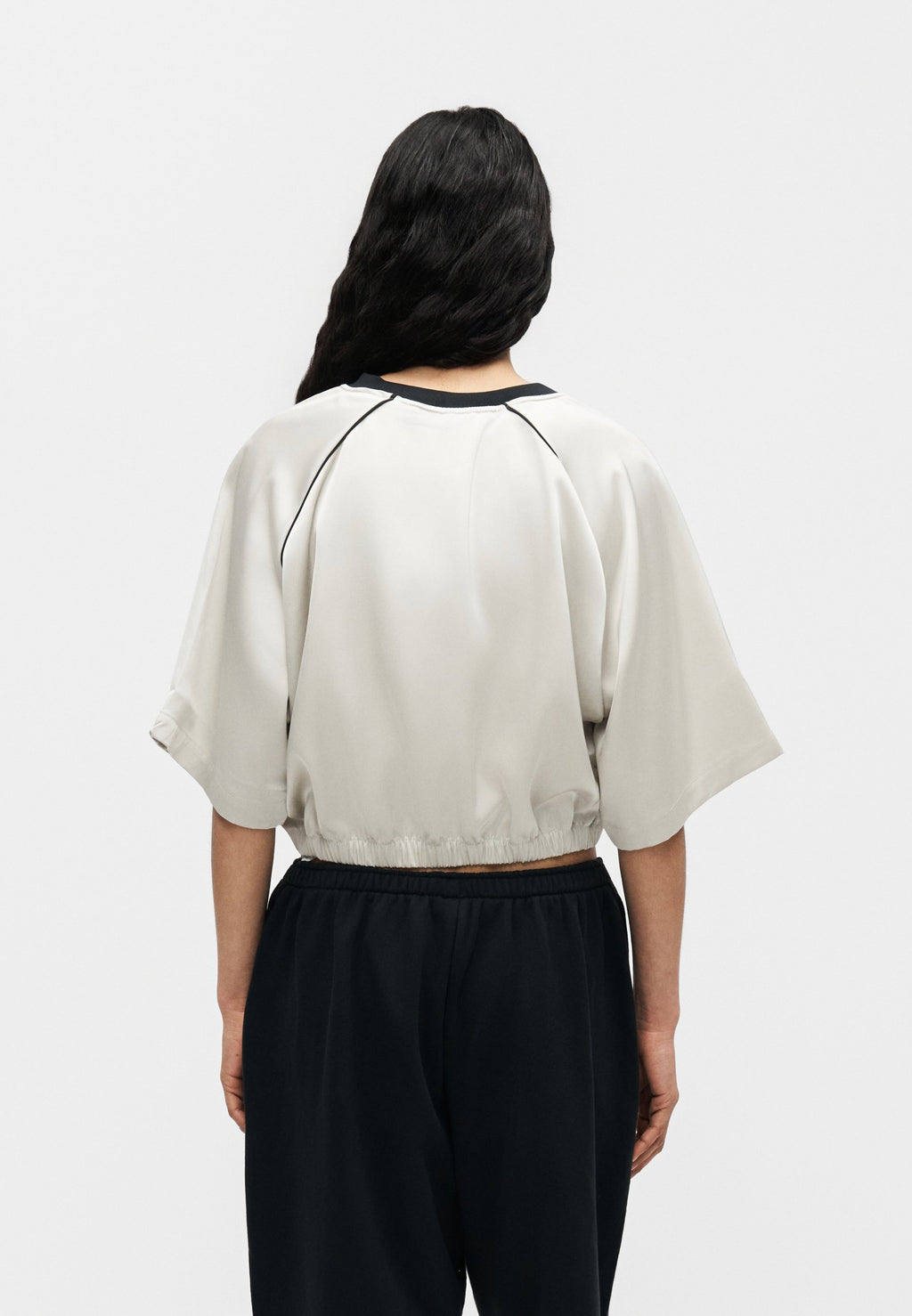 Blouse - light bone/black