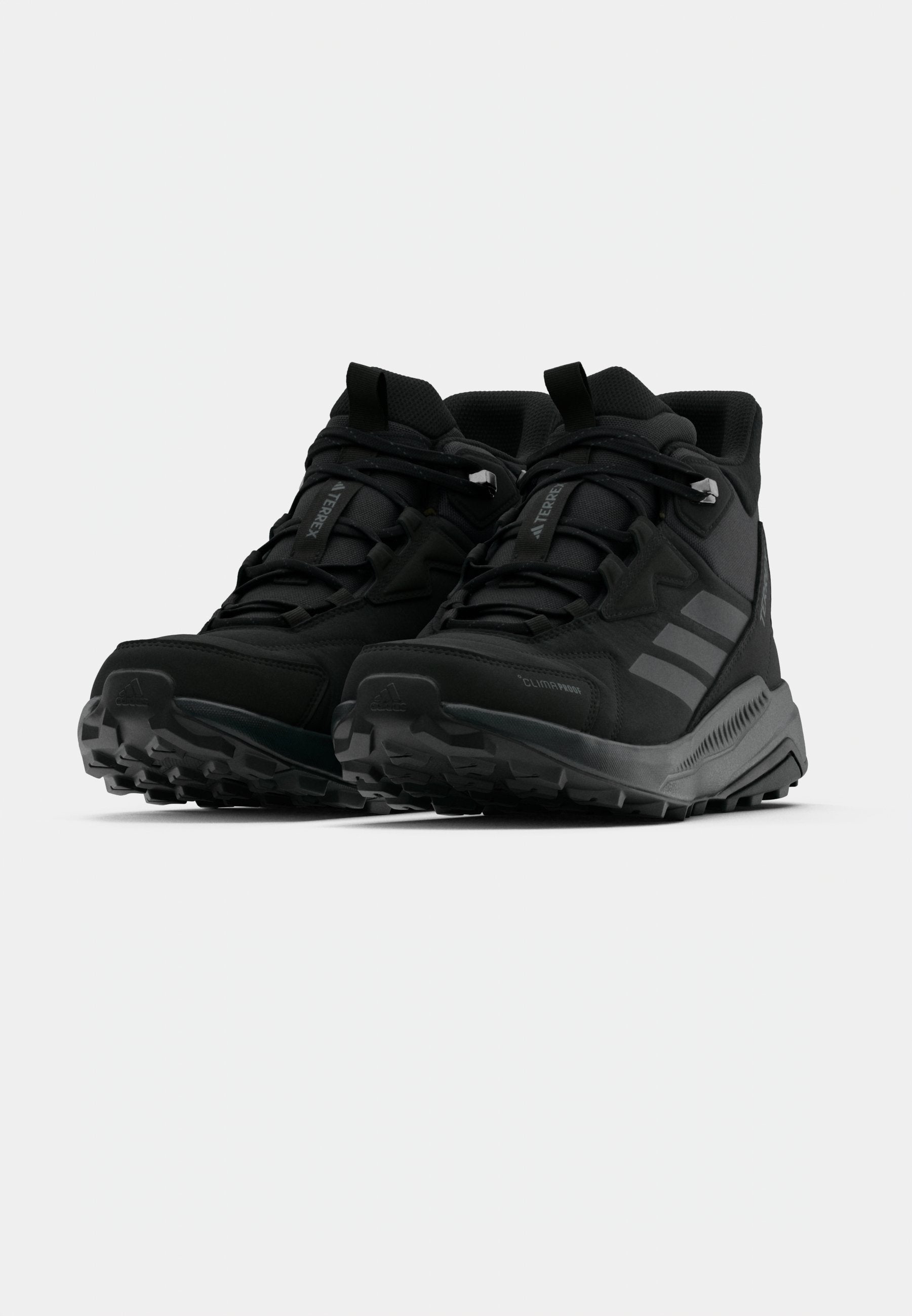 ANYLANDER MID - Hiking shoes - core black/carbon/grey four