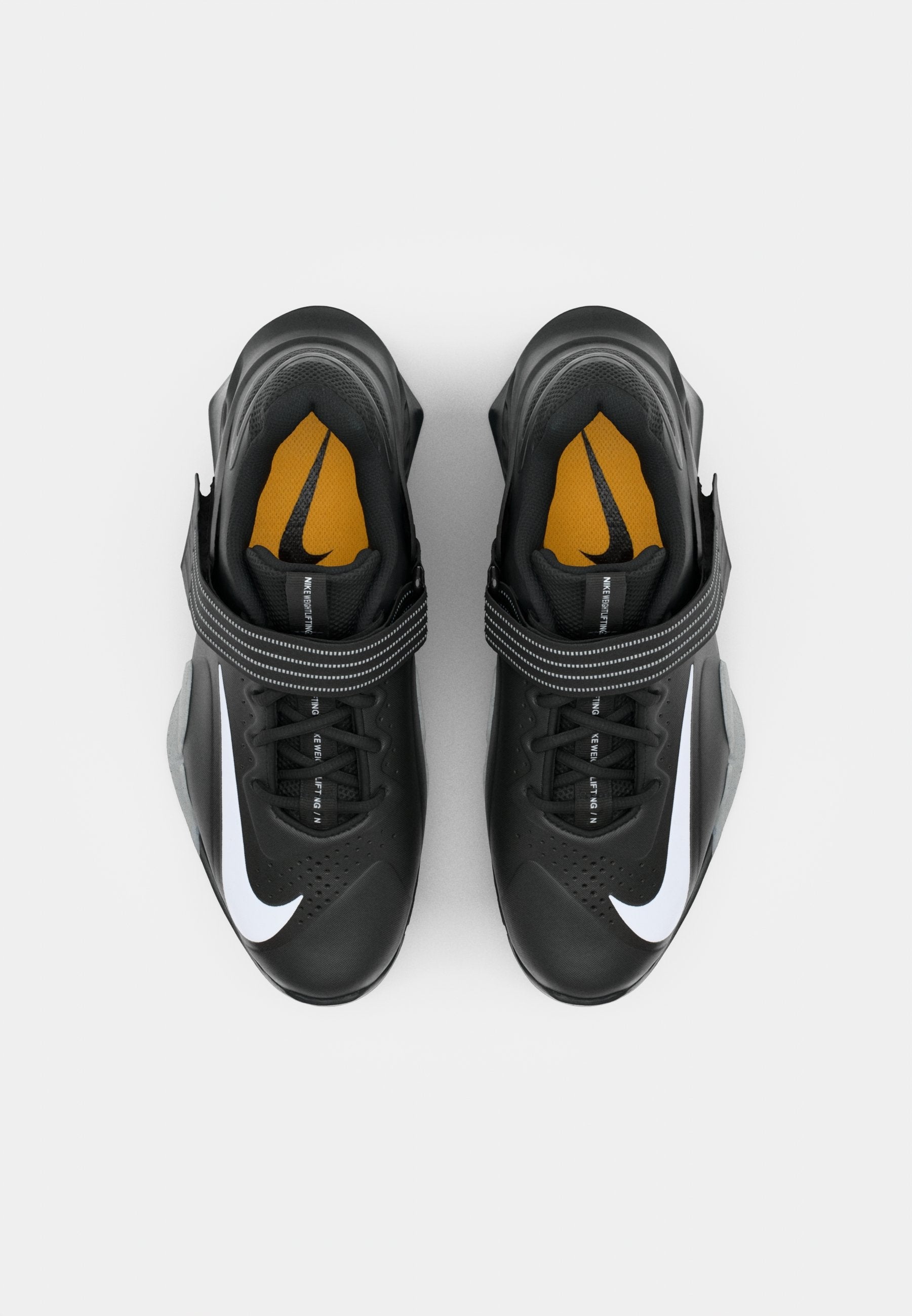 SAVALEOS - Training shoe - black/white/grey fog/laser orange