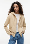 FLAG ZIP  - Zip-up sweatshirt - gentle gold