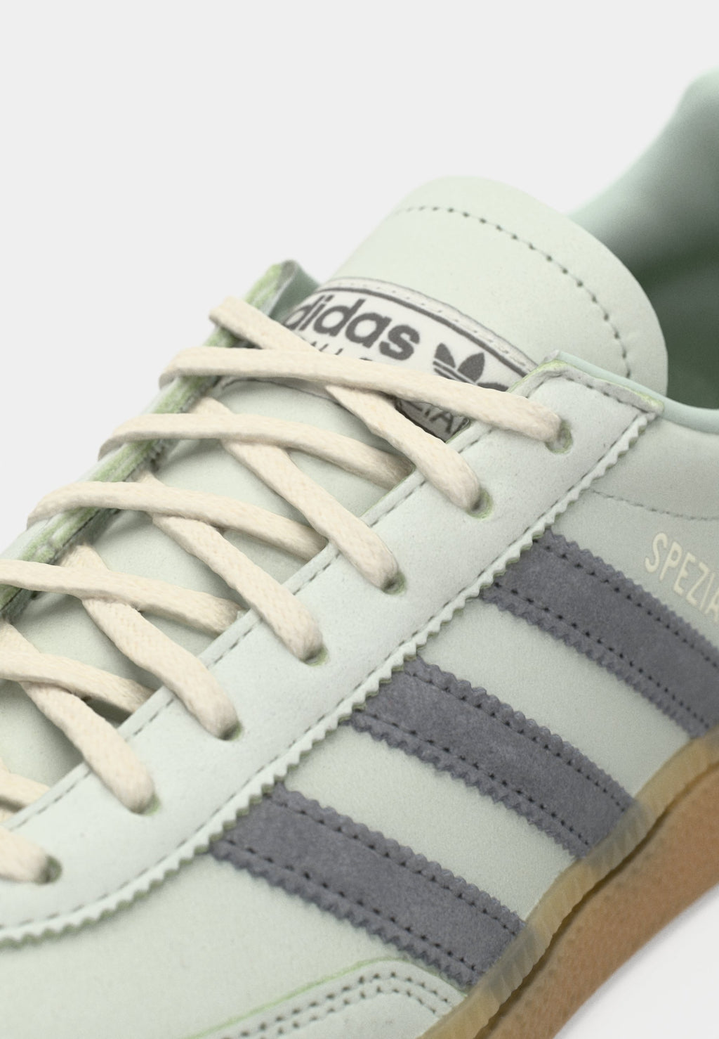 HANDBALL SPEZIAL - Baskets - vert lin/gris quatre/blanc cassé