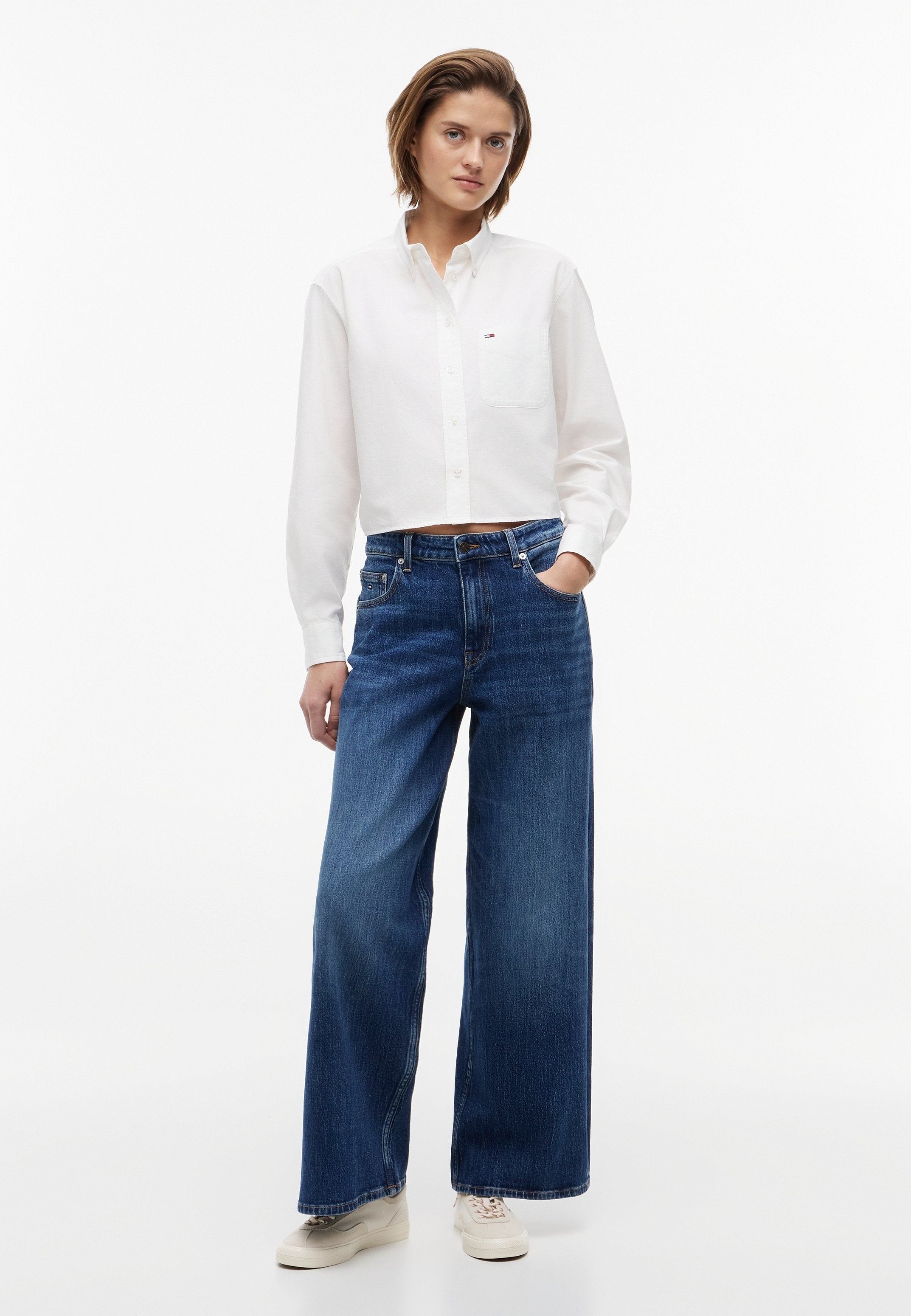 CHARLIE - Jean coupe décontractée - denim foncé