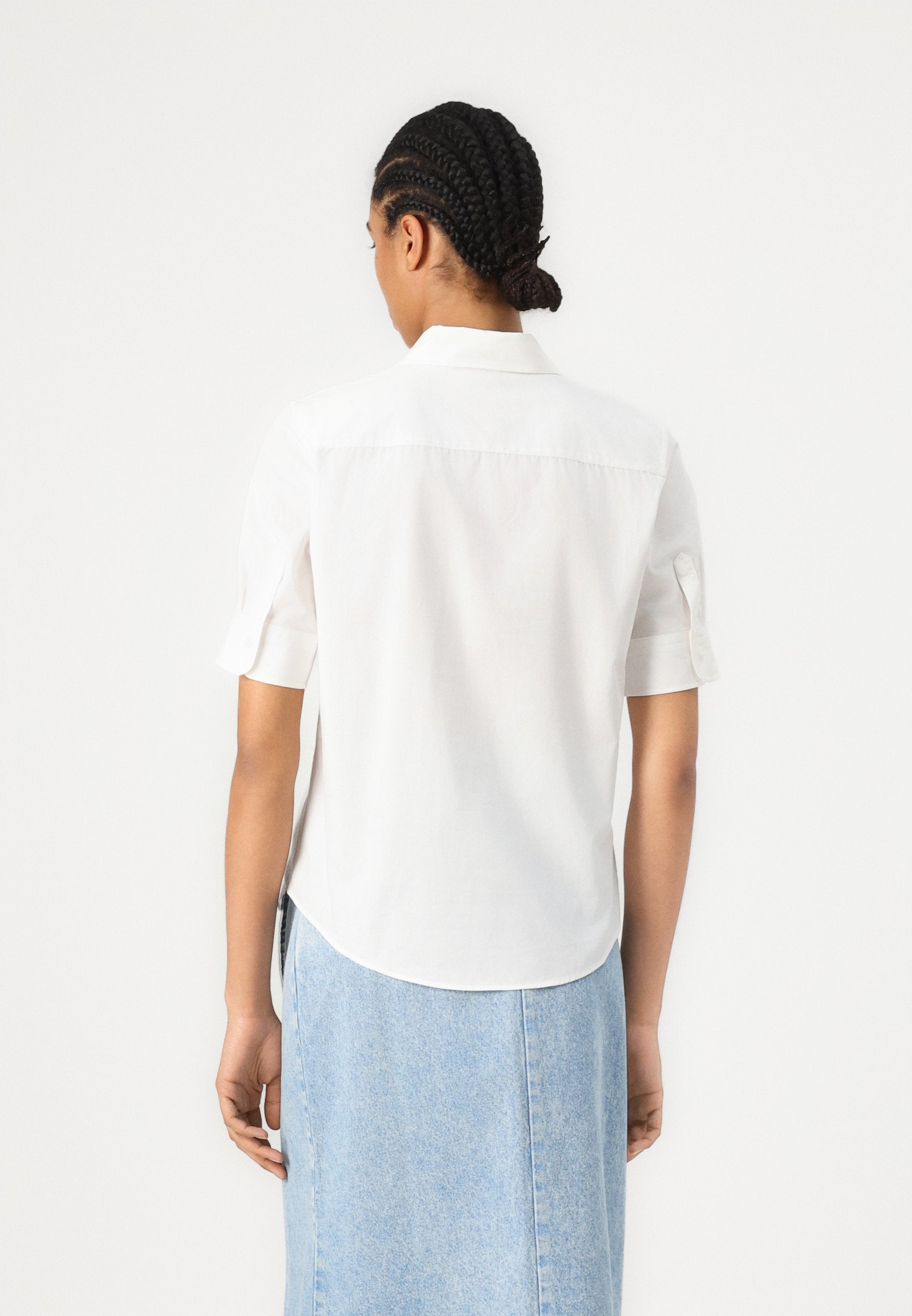 THE SUMMER SHIRT - Button-down blouse - white