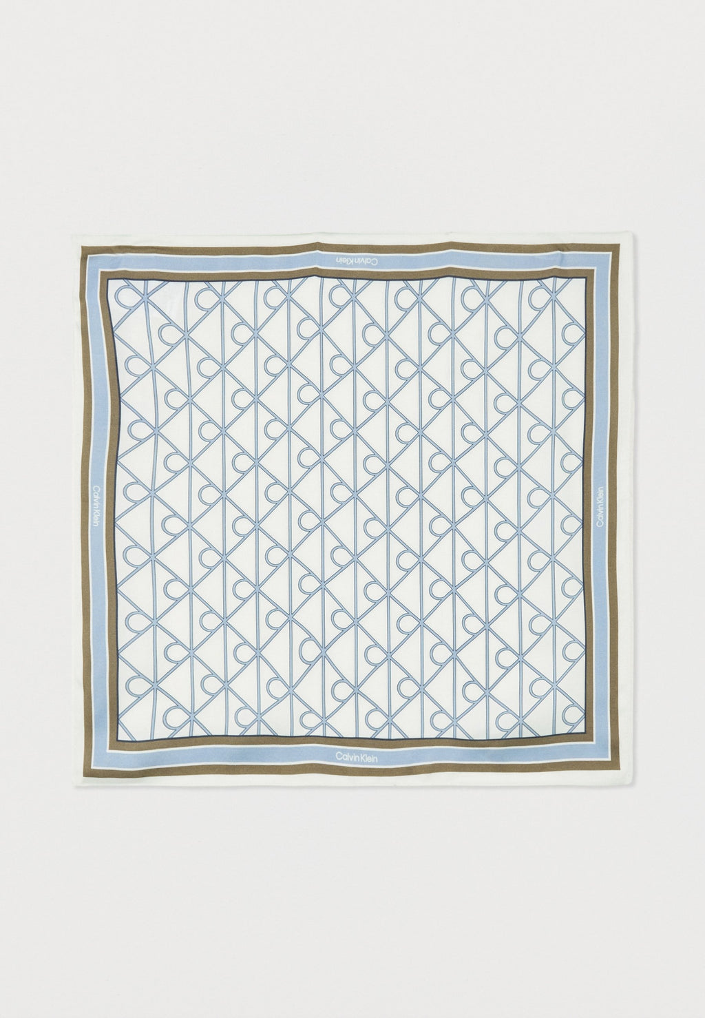 FOULARD IMPRIMÉ EMBLEME - Foulard - faded denim
