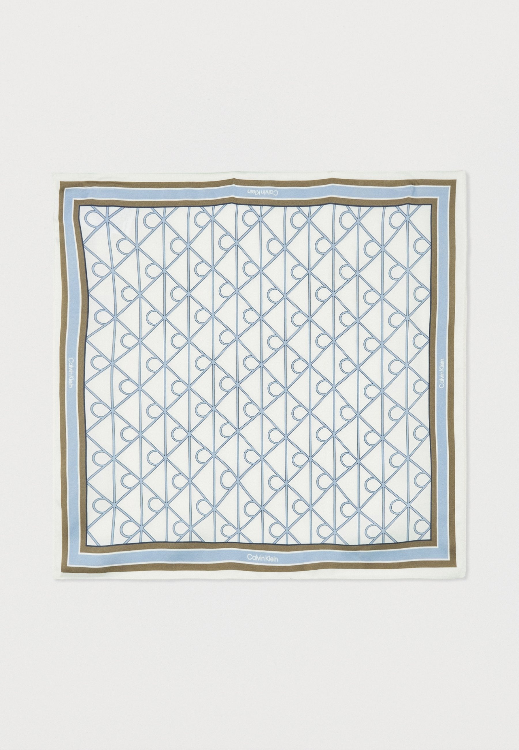 FOULARD IMPRIMÉ EMBLEME - Foulard - faded denim