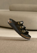 FLORIDA FR LENA AMALFI BLACK HEXS NARROW - Sandales - amalfi black