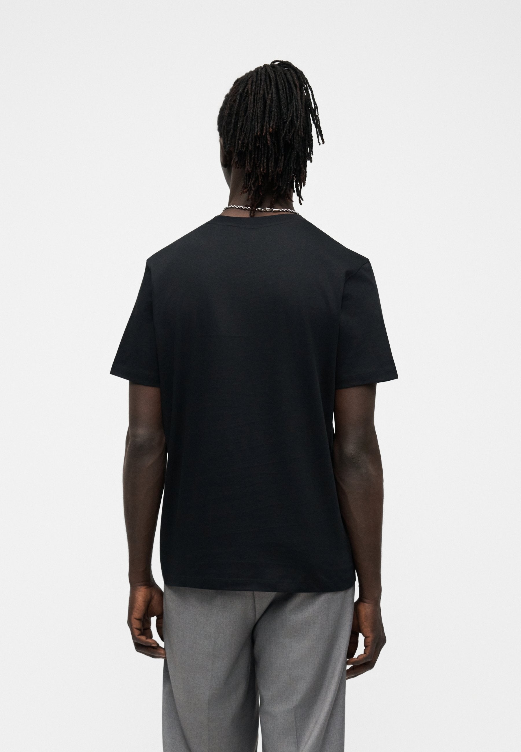 Print T-shirt - black
