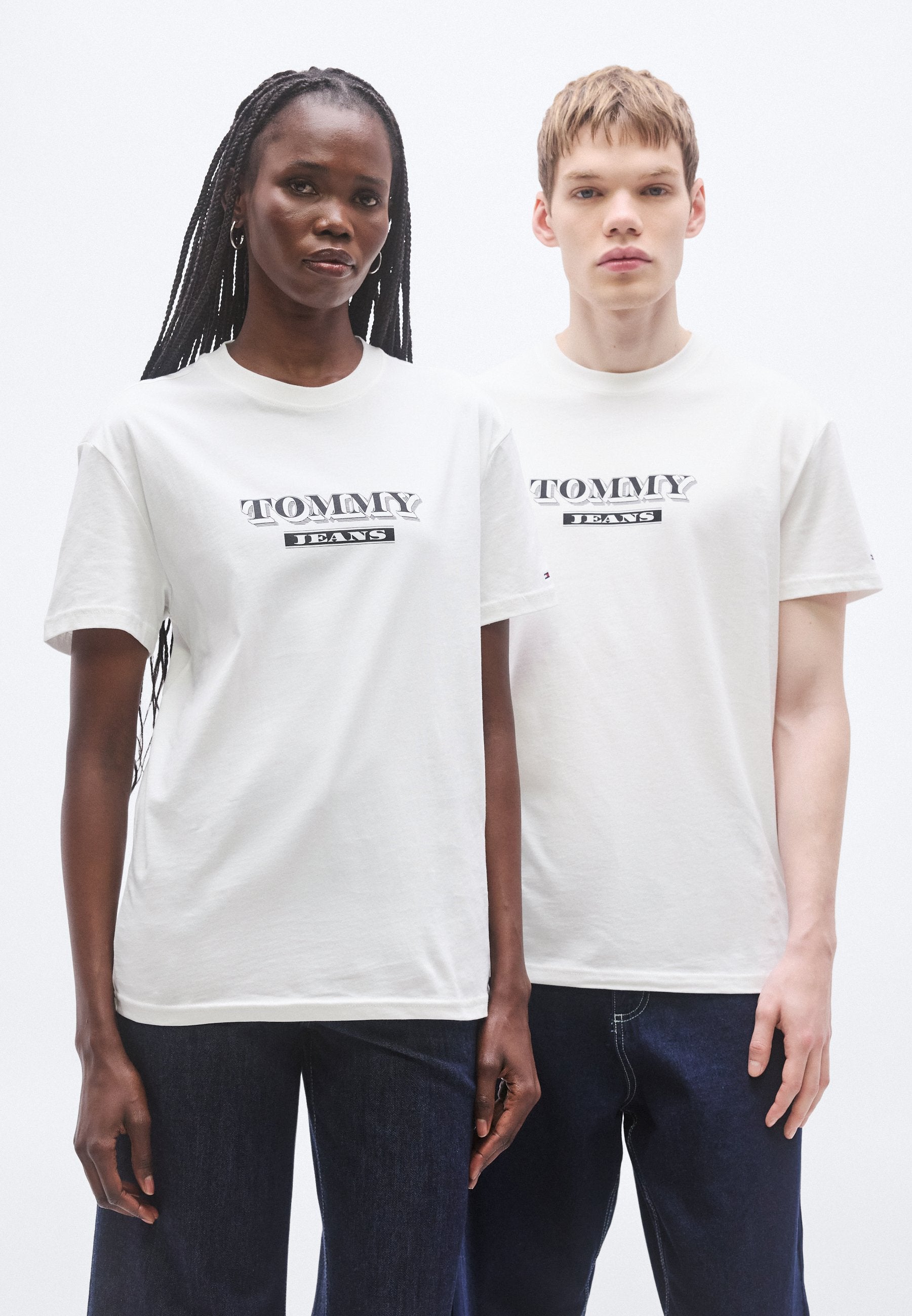 Print T-shirt - ecru