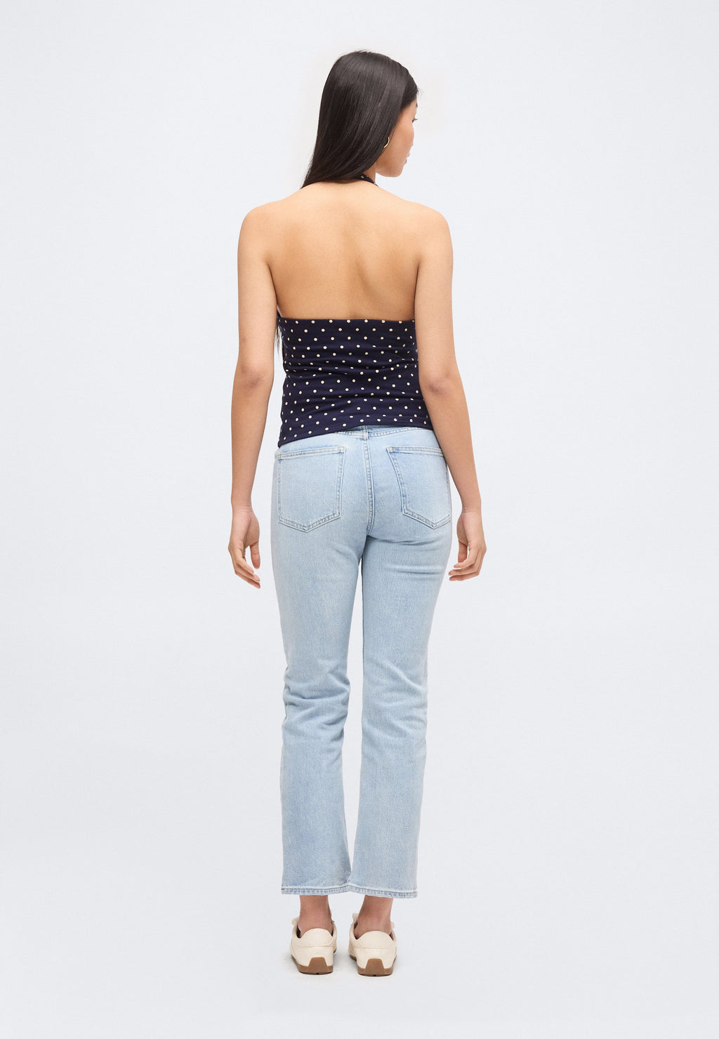 HALTER TANK - Top - navy