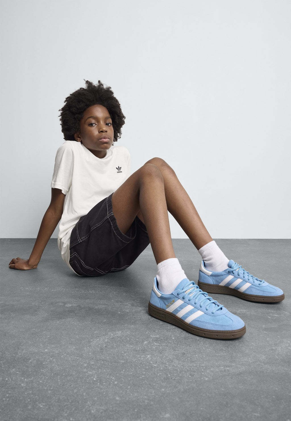 HANDBALL SPEZIAL J - Trainers - light blue   cloud white   gum