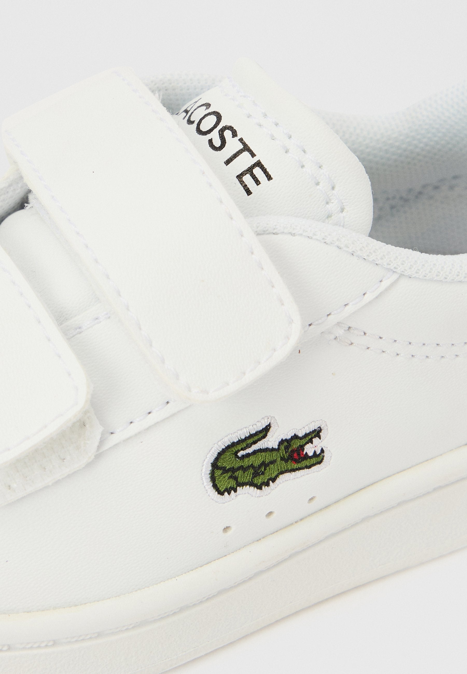 CARNABY - Touch-strap shoes - white/dark green