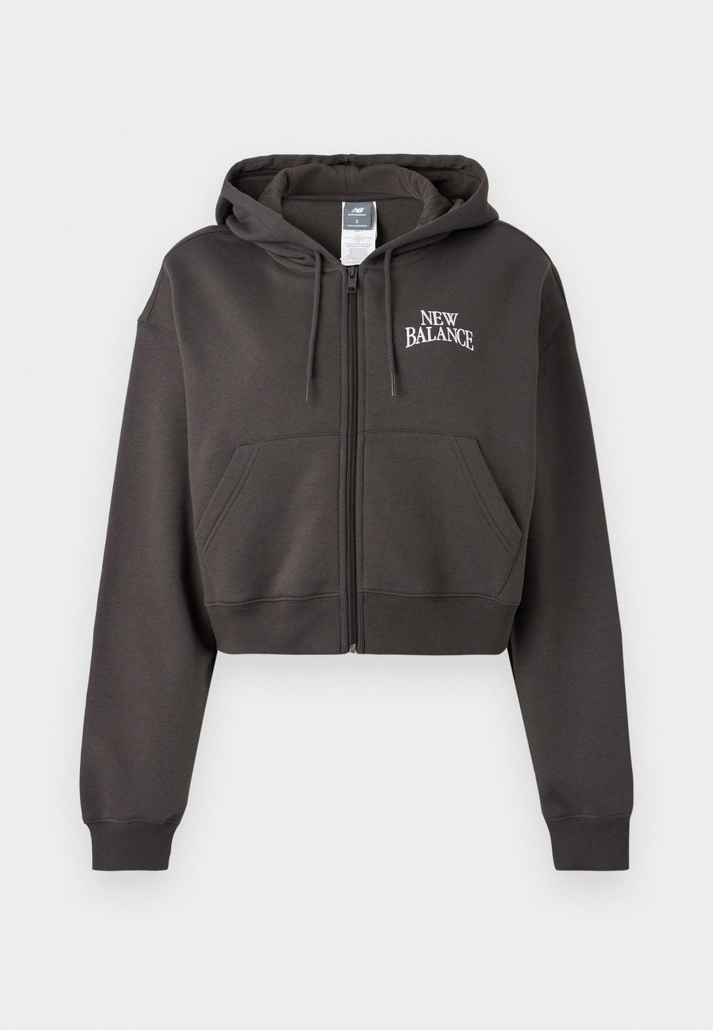 LINEAR HERITAGE FULL ZIP - Zip-up sweatshirt - faded black