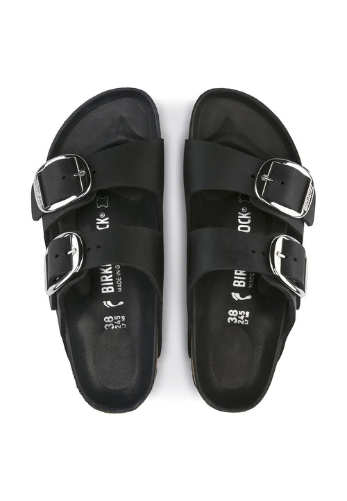 ARIZONA BIG BUCKLE N - REGULAR - Sandals - black
