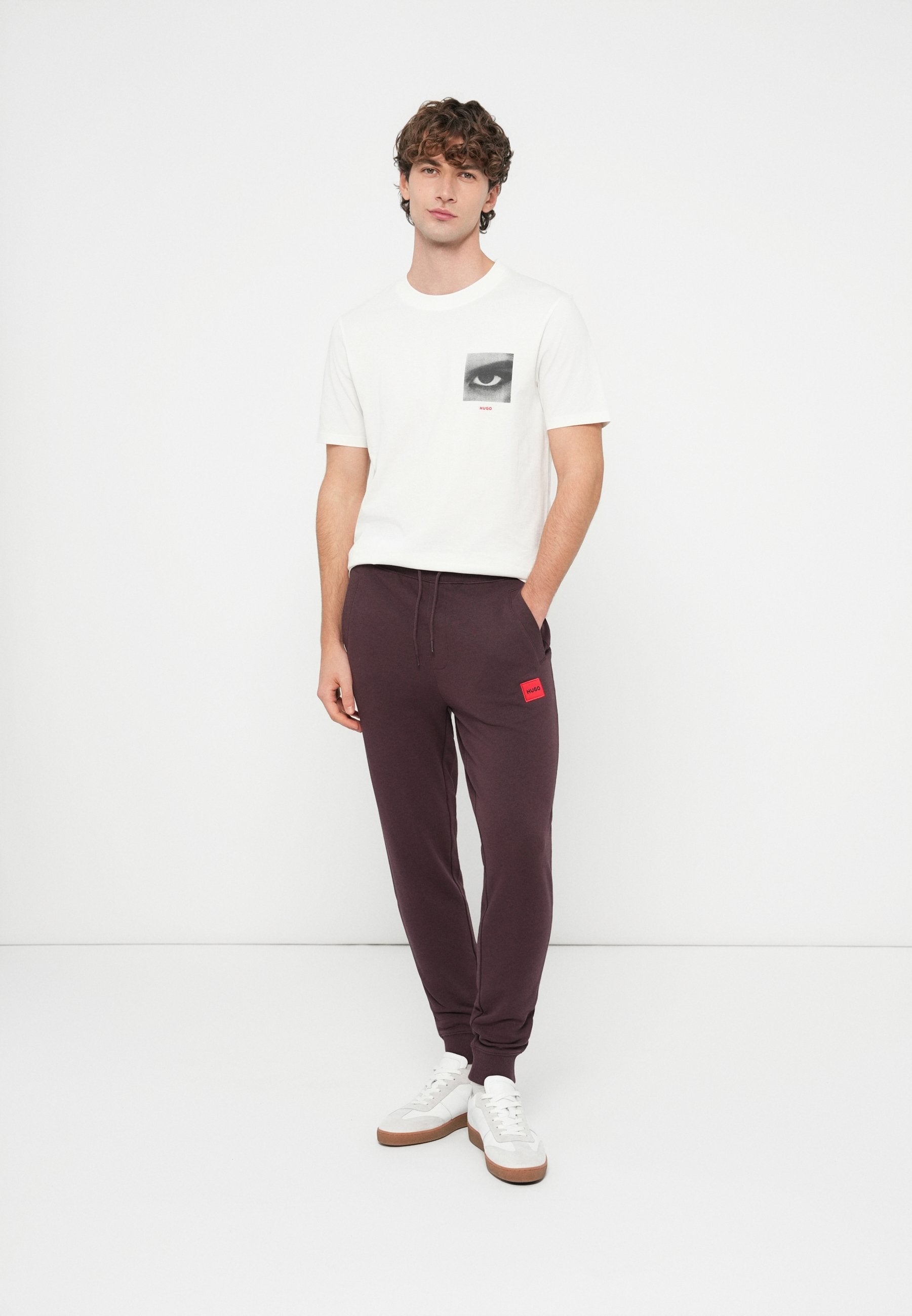 DOAK - Tracksuit bottoms - open brown