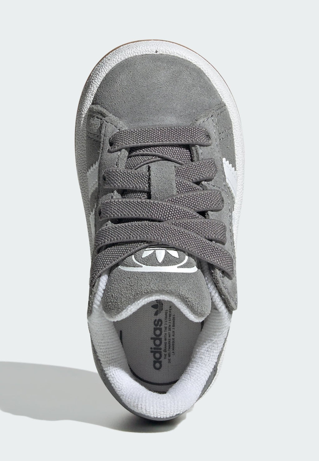 CAMPUS 00S UNISEX - Baby shoes - grey three   cloud white   gum