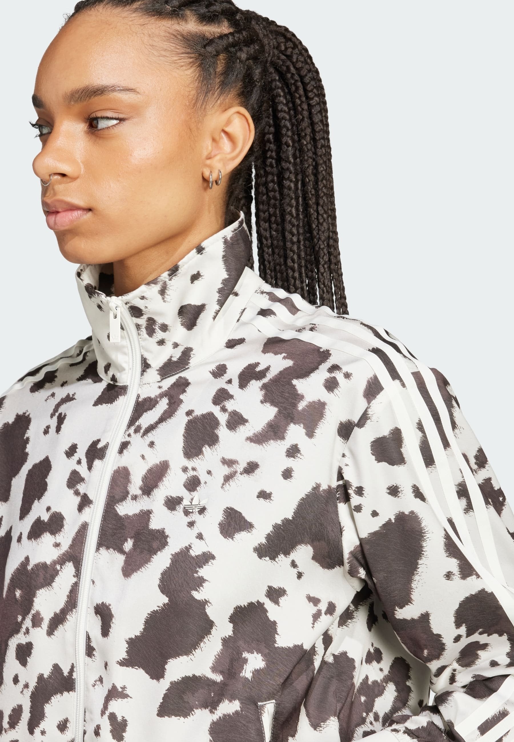 IMPRIMÉ VACHE SATIN - Veste d'entraînement - multicolore blanc cassé