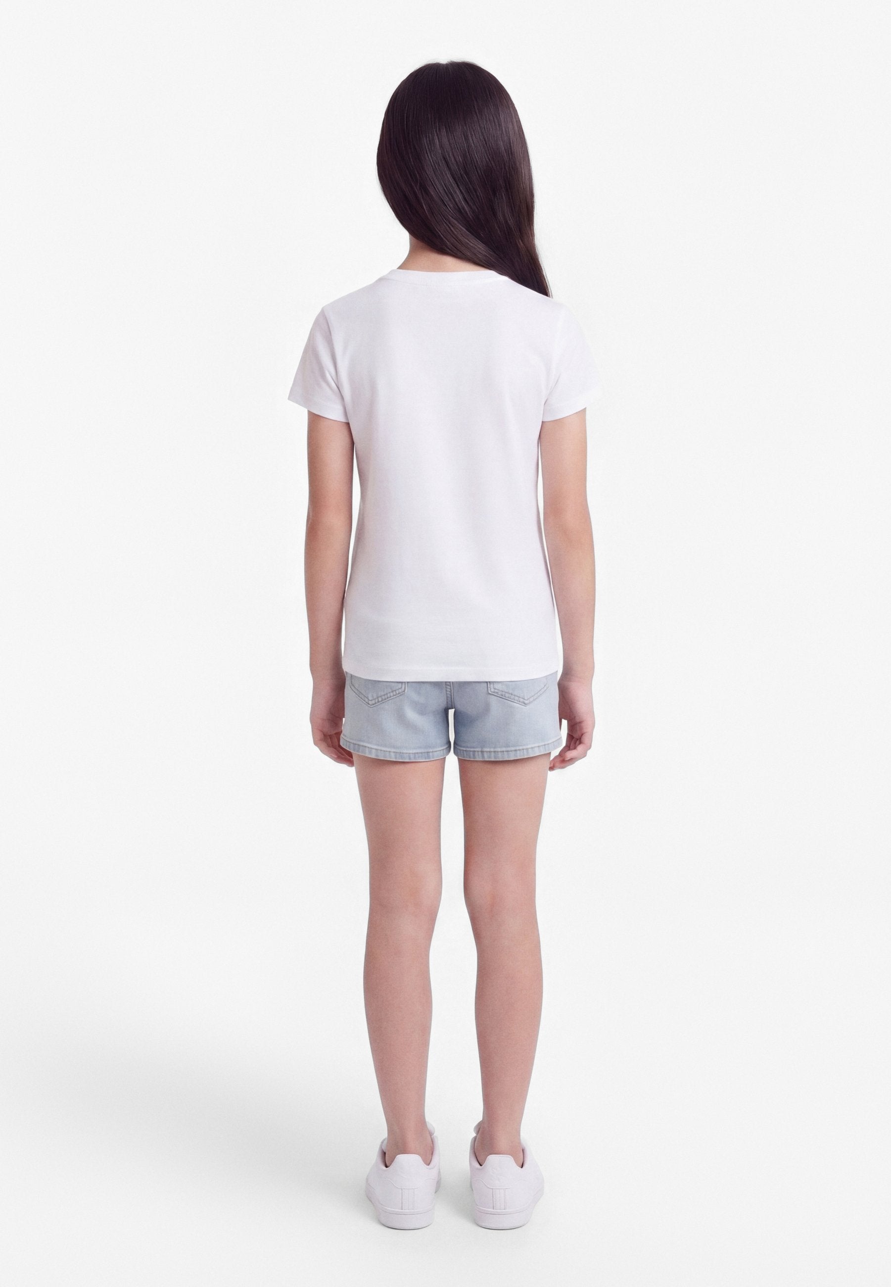 TOPEKA STRETCH NOUVEAU LOGO UNISEXE LOT DE 2 - T-shirt imprimé - blanc/noir