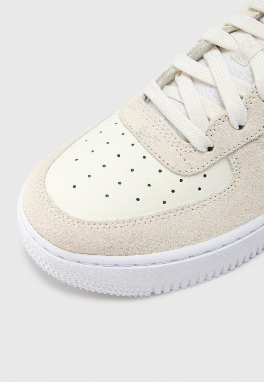 AIR FORCE 1 UNISEX - Trainers - sail/linen/light orewood brown