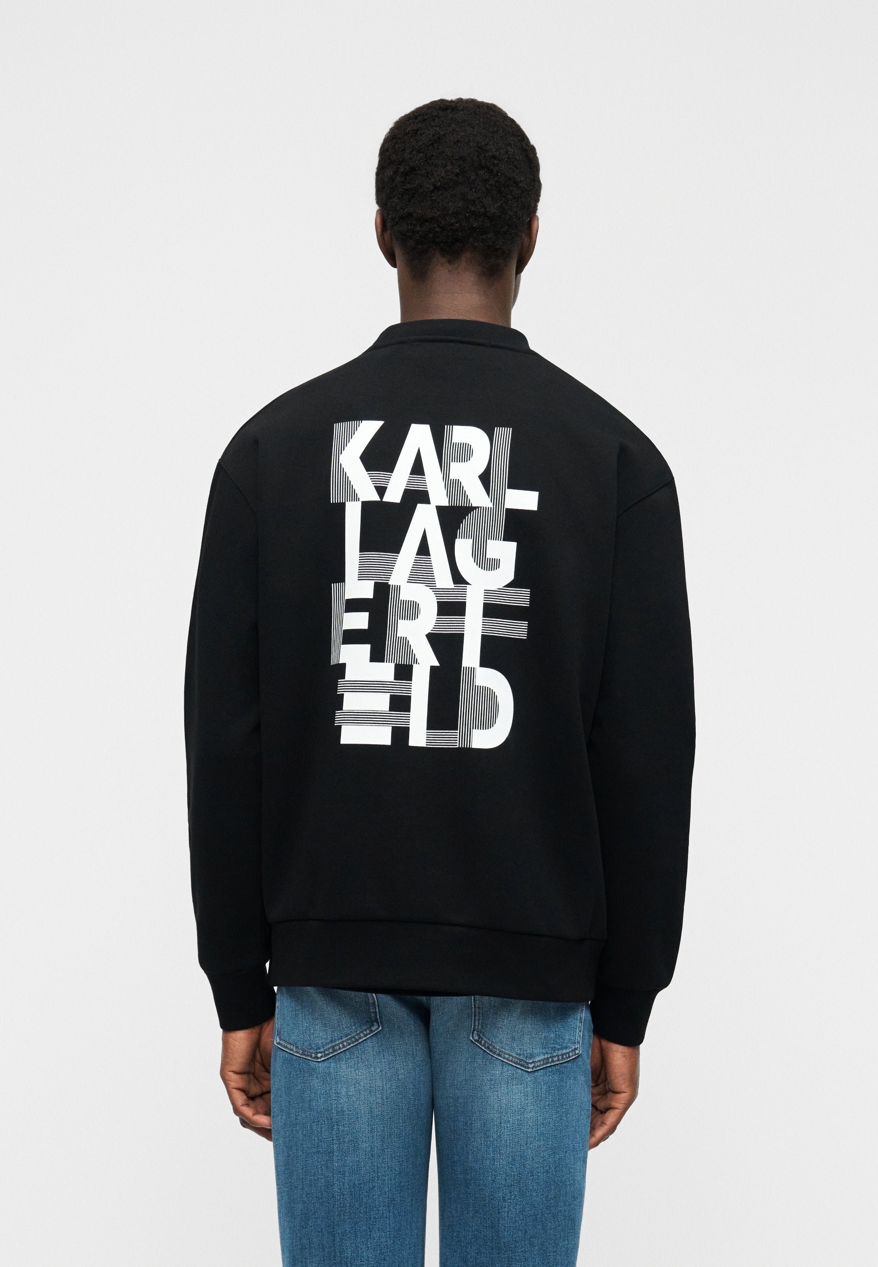 CREW NECK - Sweatshirt - black
