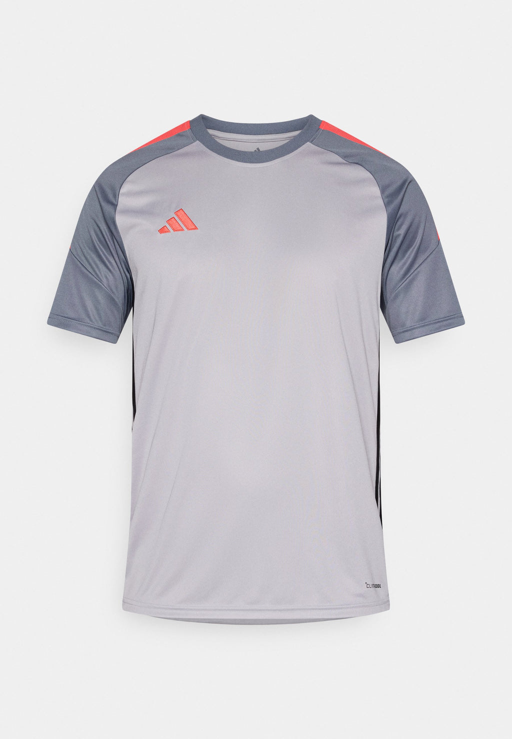 TIRO 26 ESSENTIALS - Sports T-shirt - light onix/onix/semi lucid red
