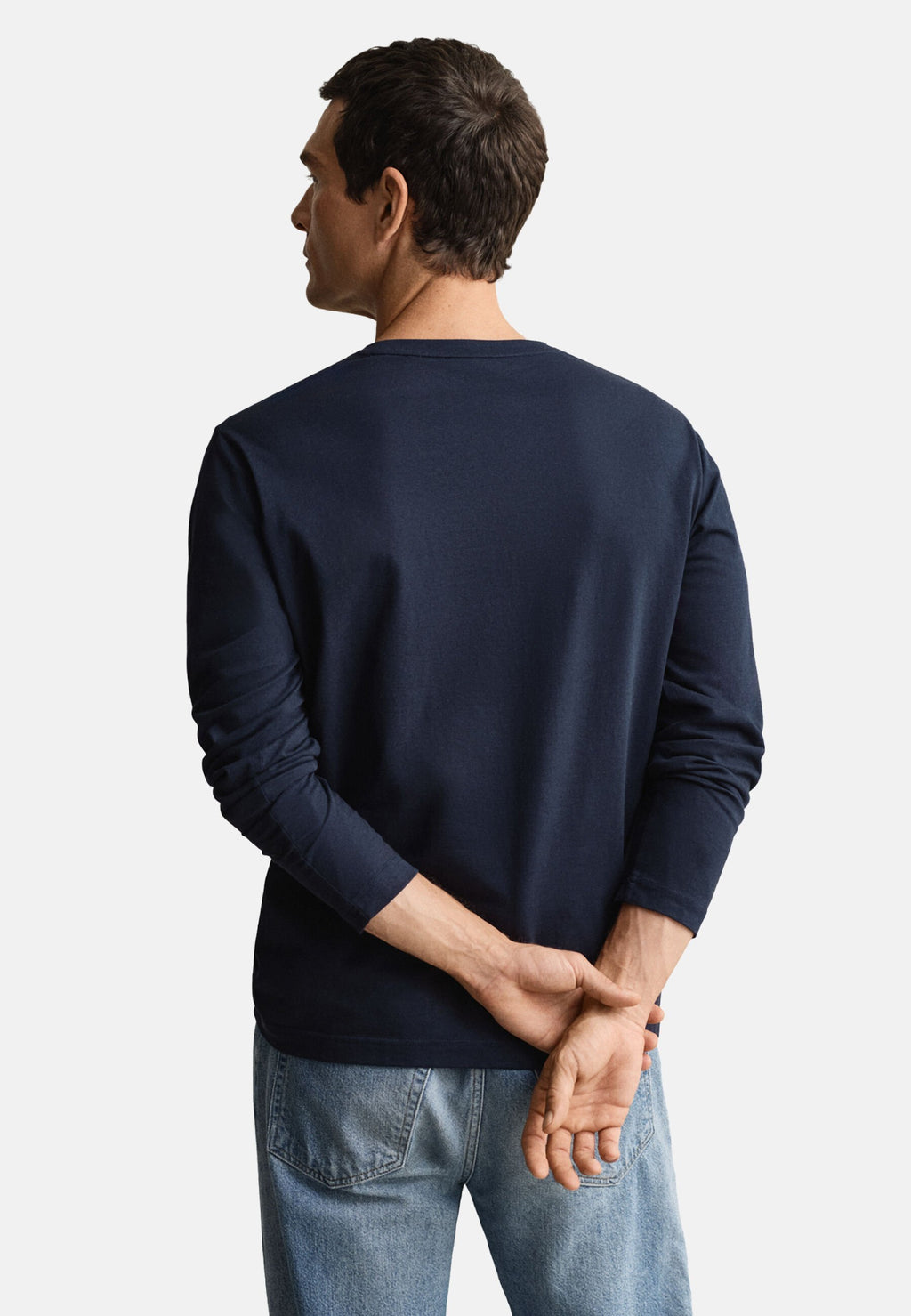 SHIELD - Long sleeved top - evening blue