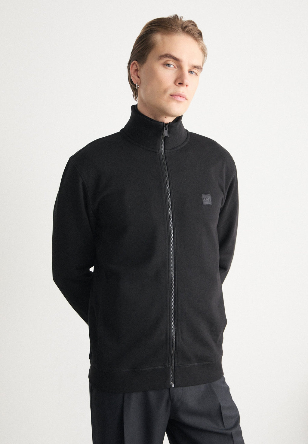 ZESTART - Zip-up sweatshirt - black
