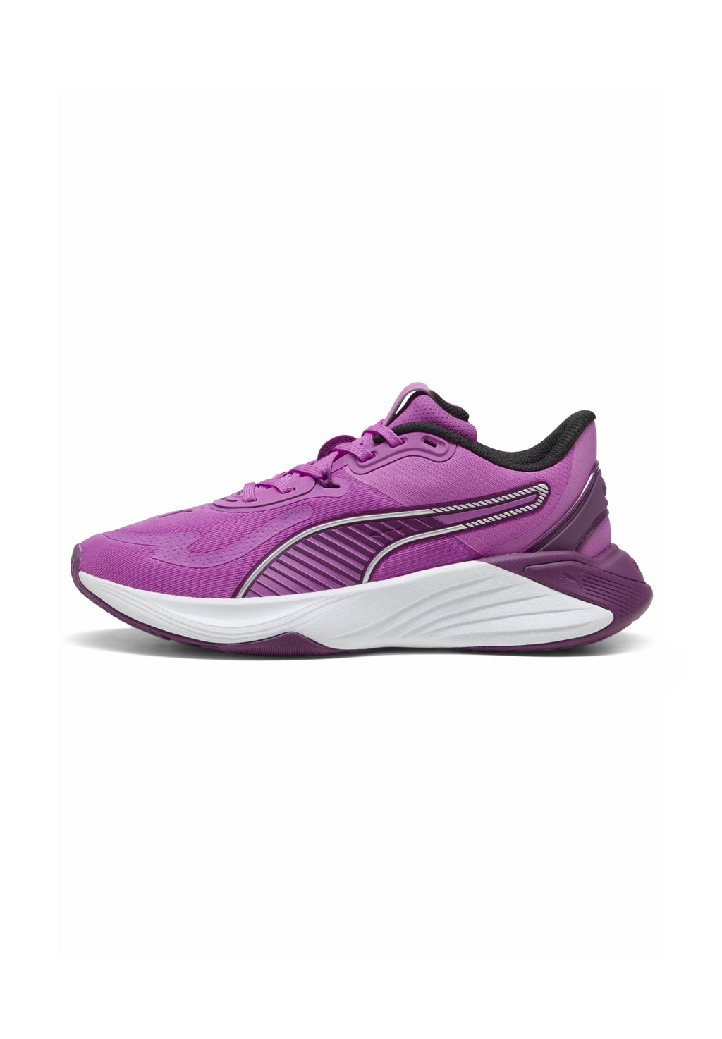 PWR HYBRID TR WNS - Training shoe - electric orchid-plum wine- white- silver