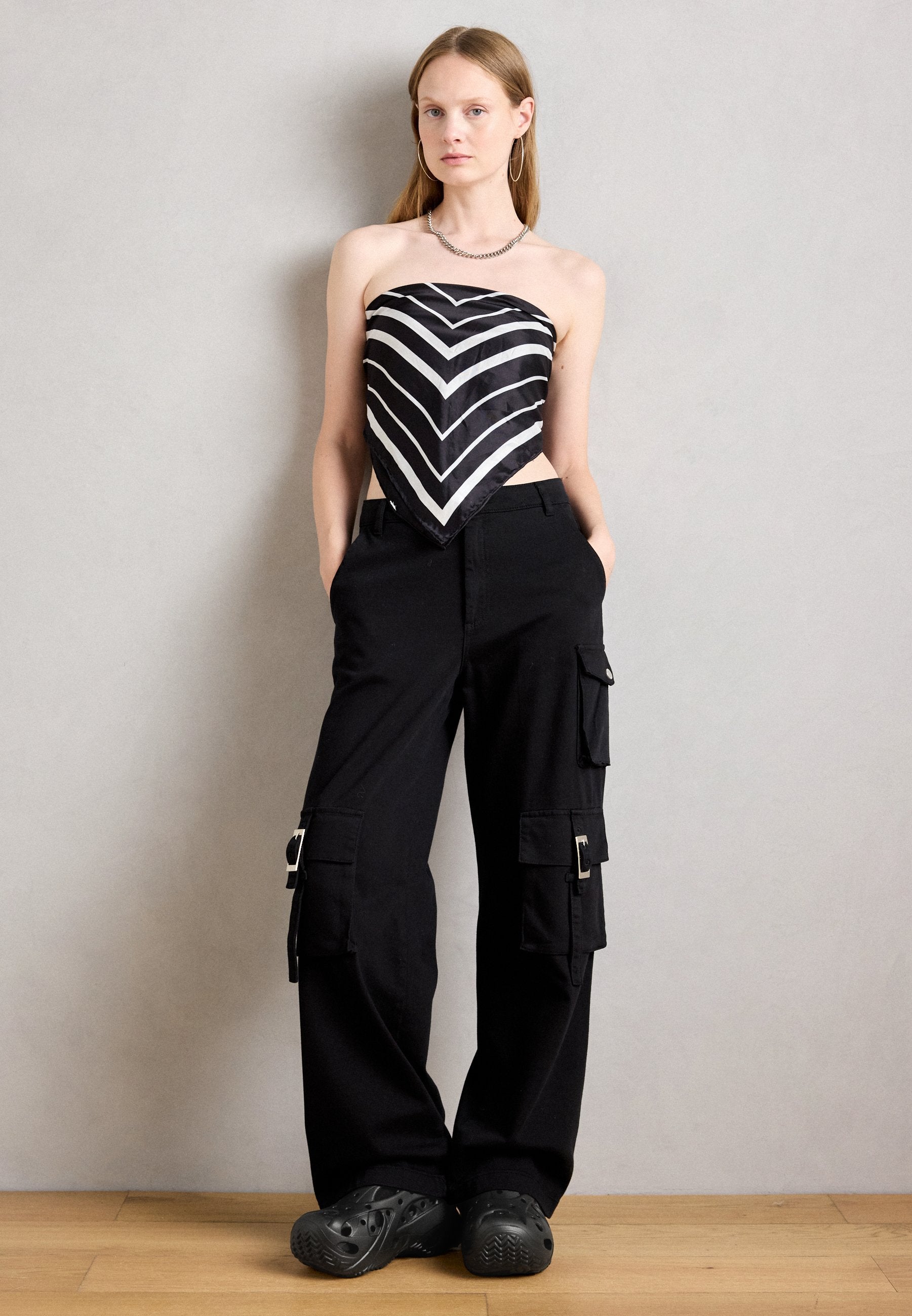 CAGED - Heeled mules - black