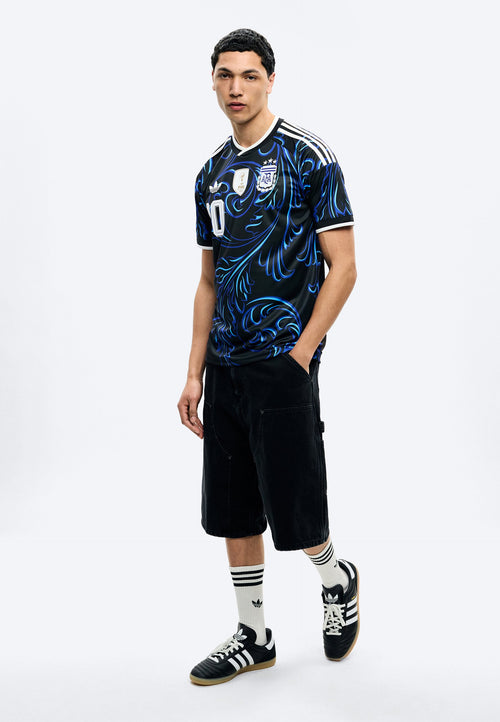 ARGENTINA 26 AWAY MESSI - Football jersey - black/lucid blue/blue burst