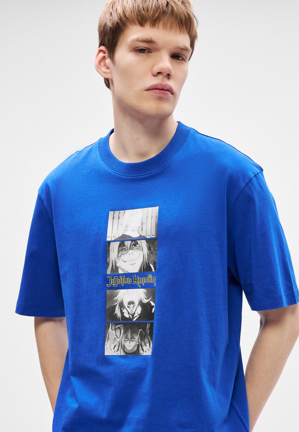 X JUJUTSU KAISEN NULEY - Print T-shirt - open blue