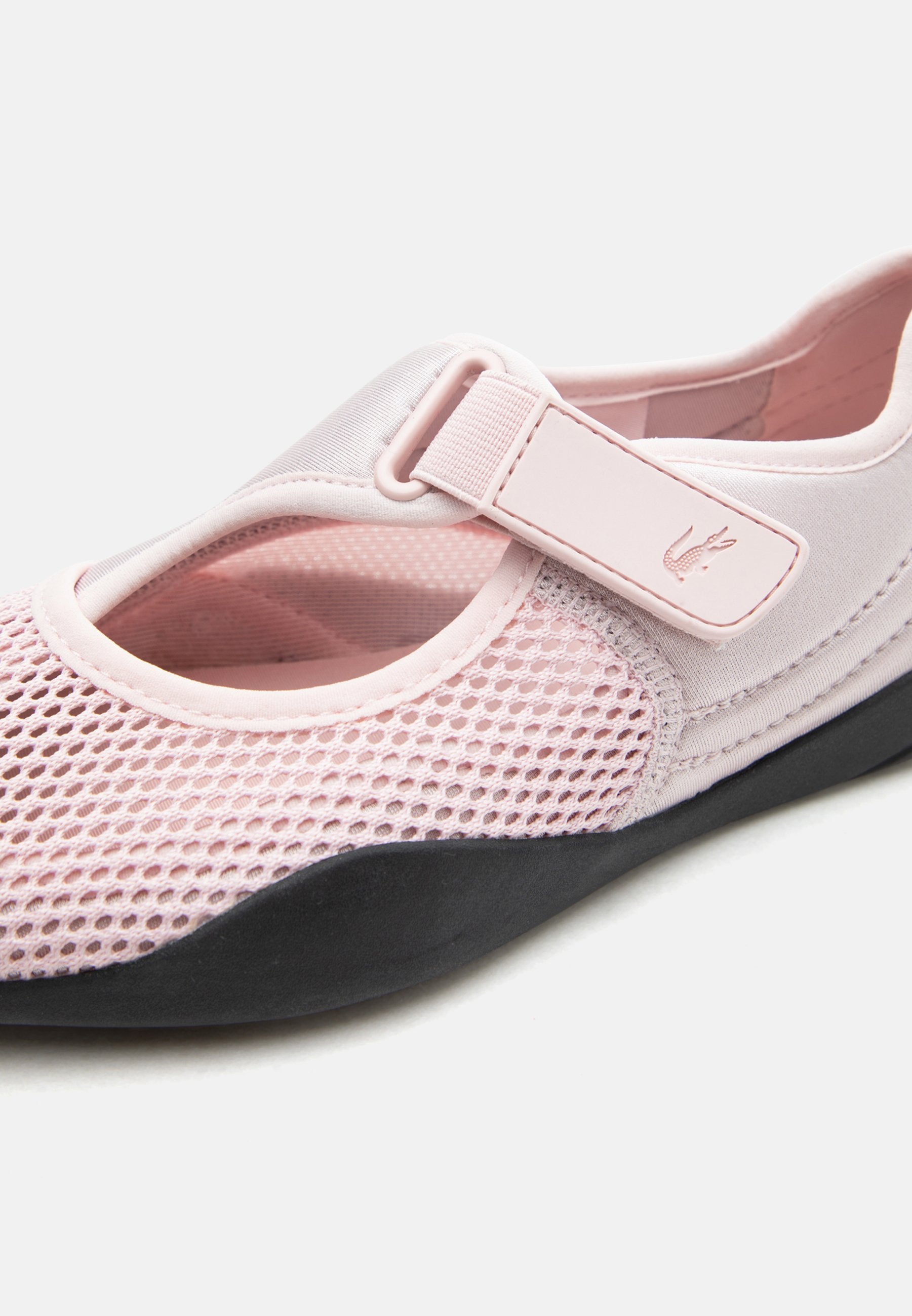 LOW MYSTERE 1262 - Ankle strap ballet pumps - light pink/black