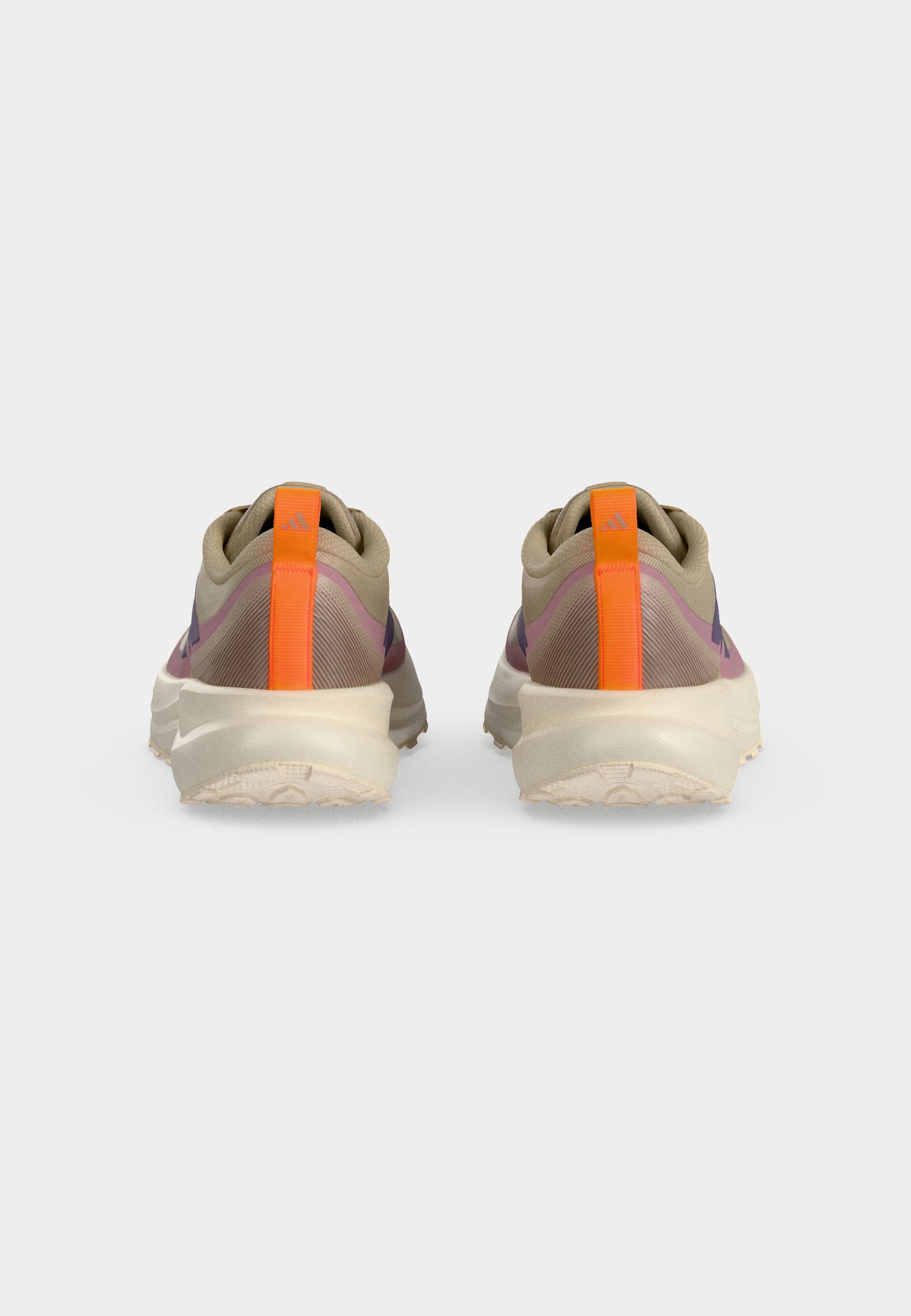 RUNFALCON 6 ATR - Road running shoes - khaki three/violet/magic mauve