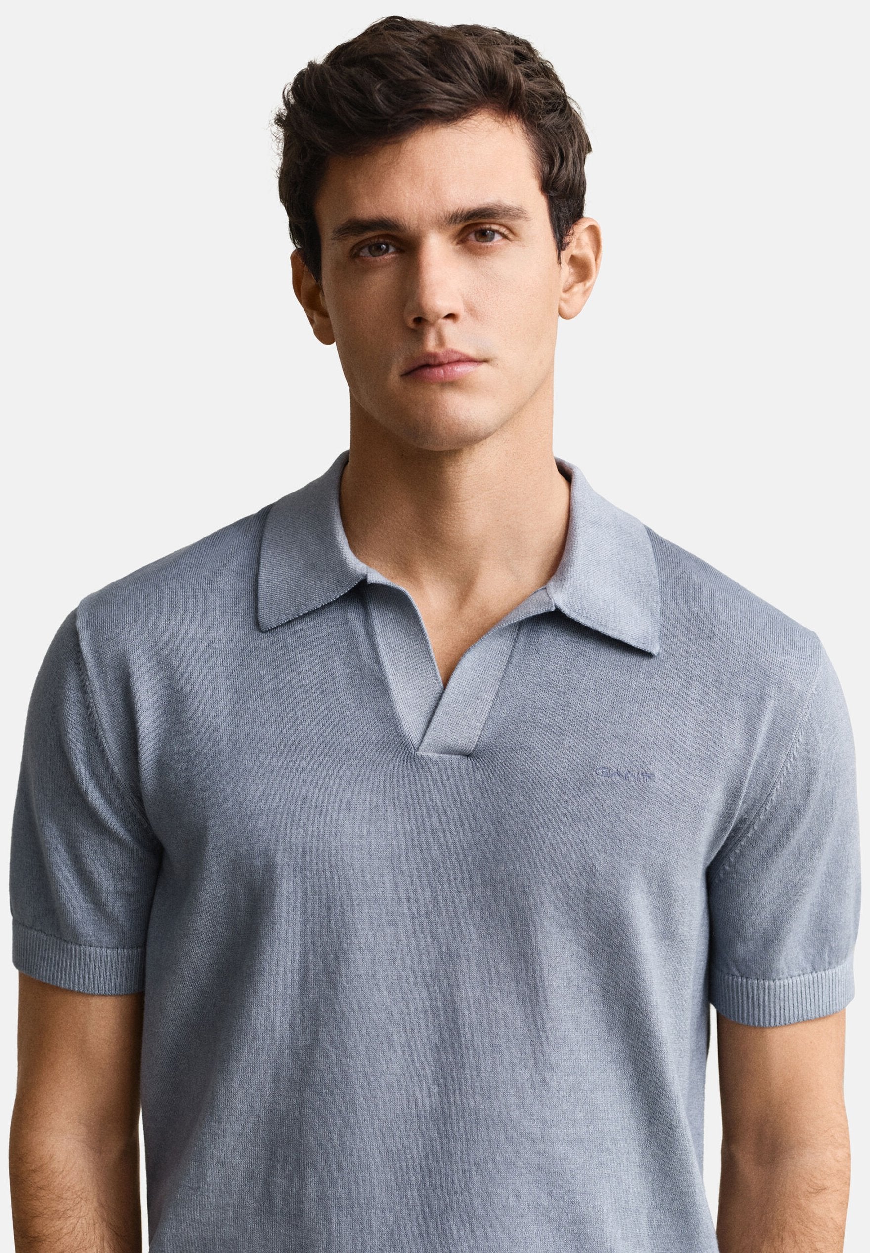 SUNFADED SS POLO - Polo shirt - faded denim
