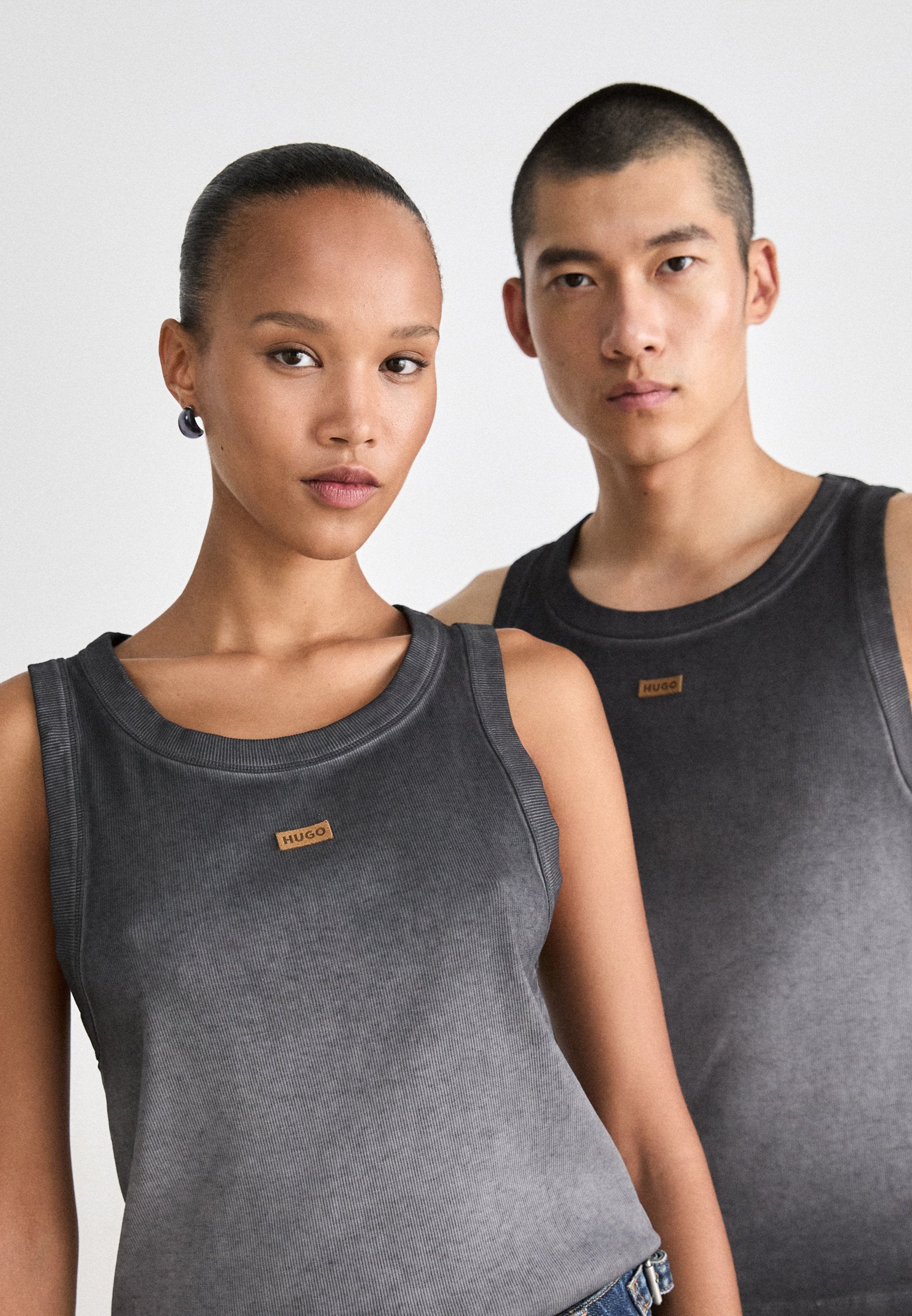 DEYNA UNISEX - Top - black
